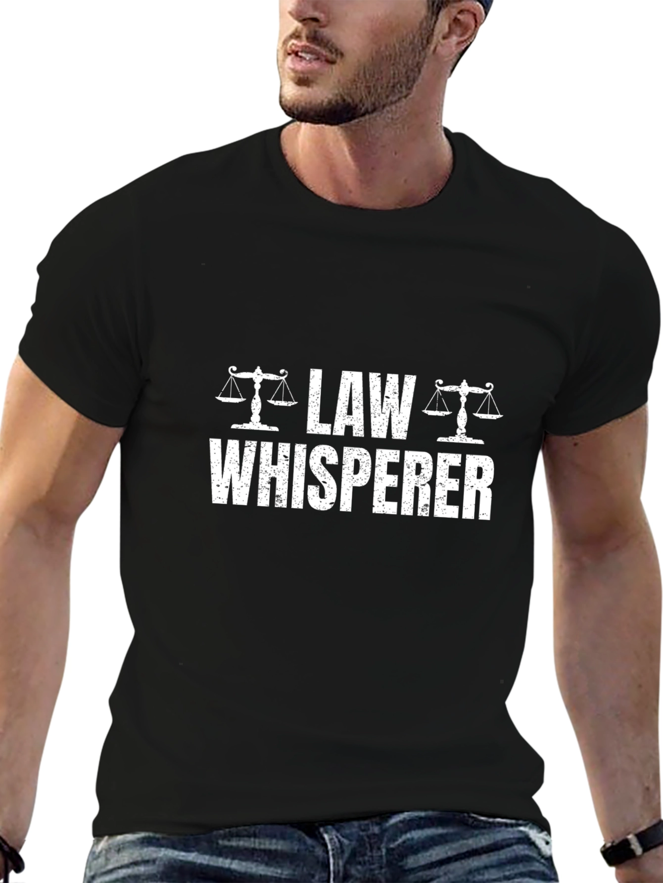 Law Whisperer Graphic Tee - Attorney Gift