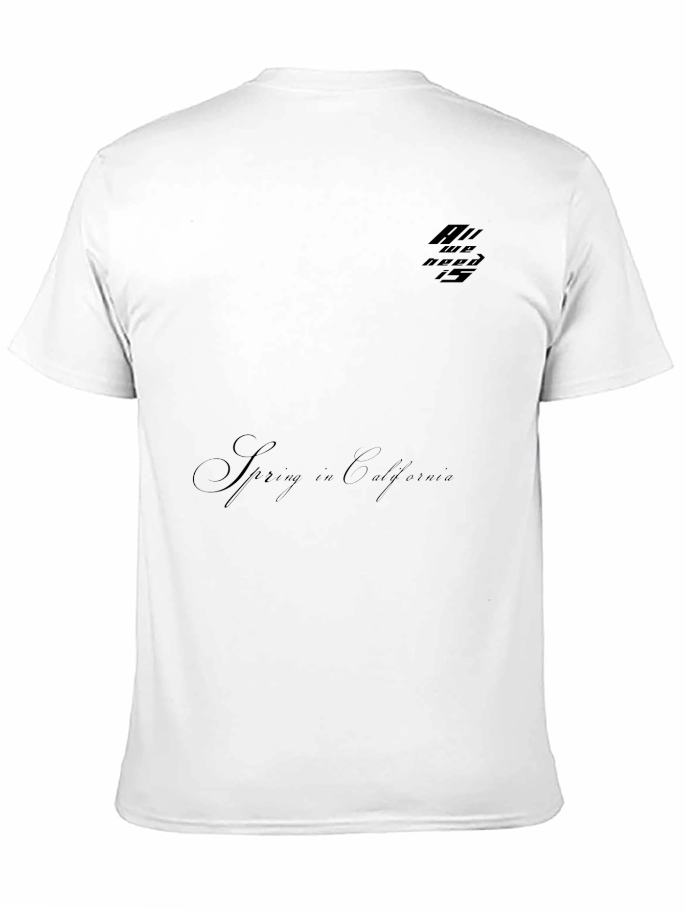 Mens Black Casual Short Sleeve Graphic T-Shirt