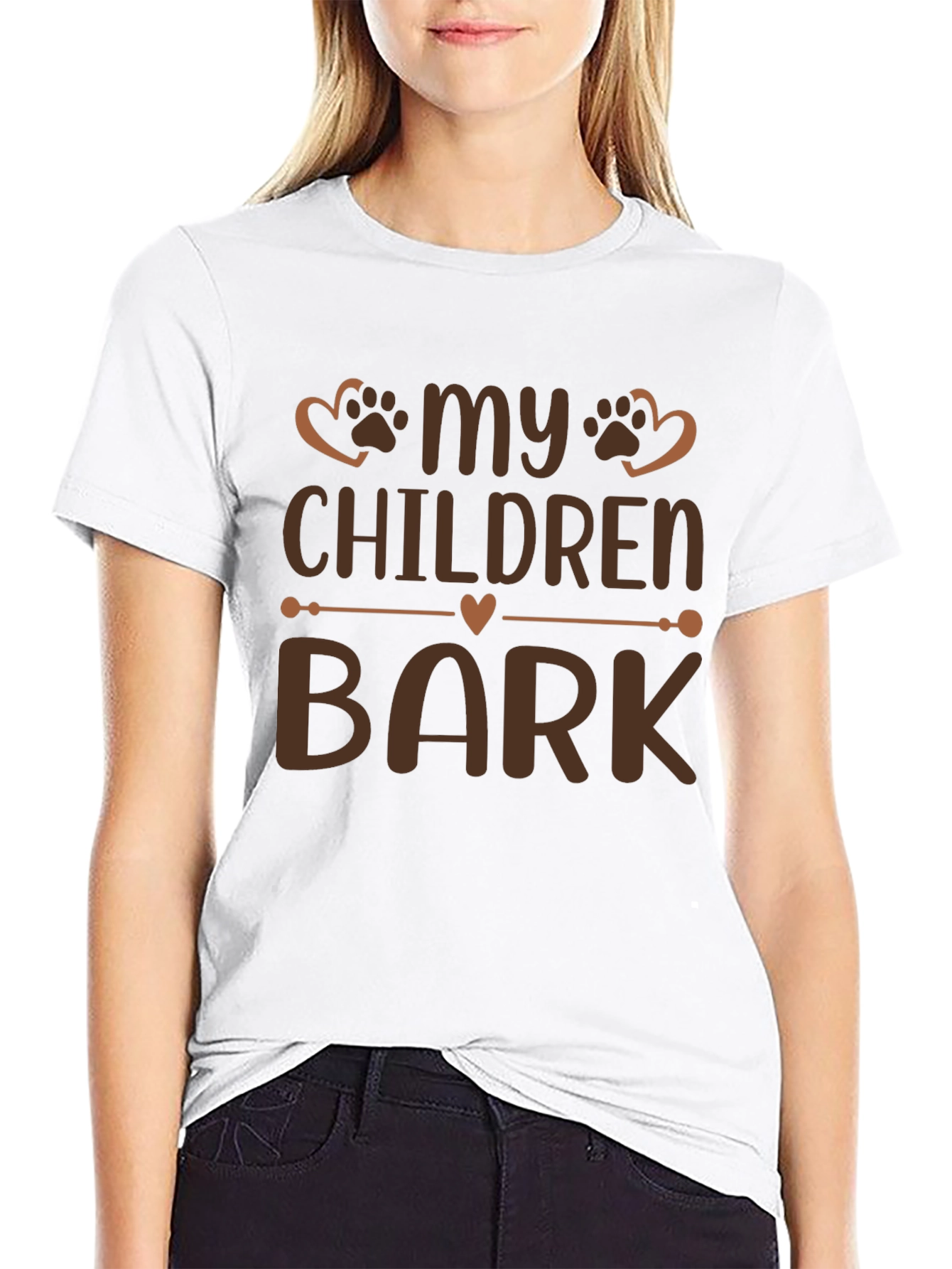 My Children Bark T-Shirt Dog Lover Tee