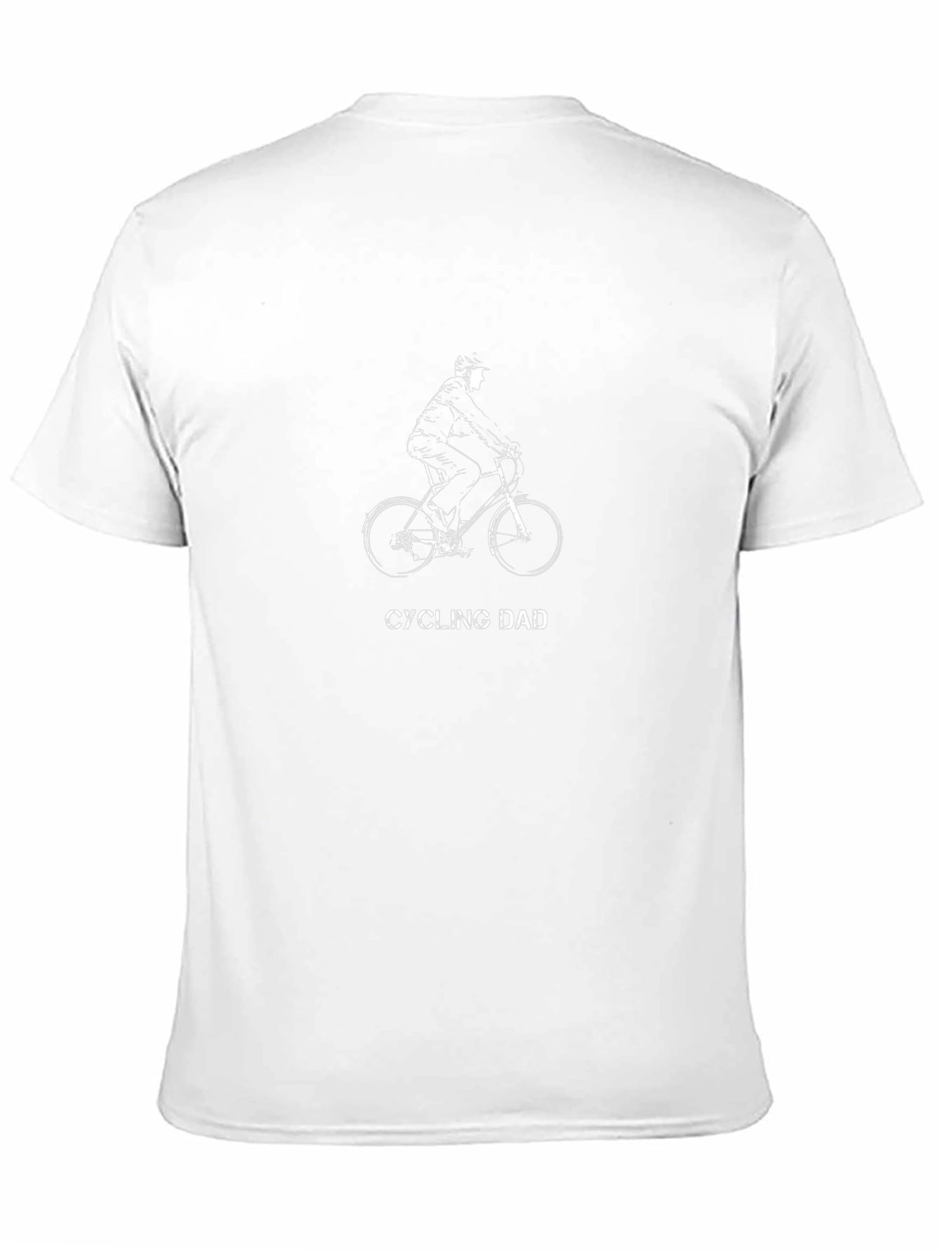 Cycling Dad T-Shirt: Biker Fathers Day Tee