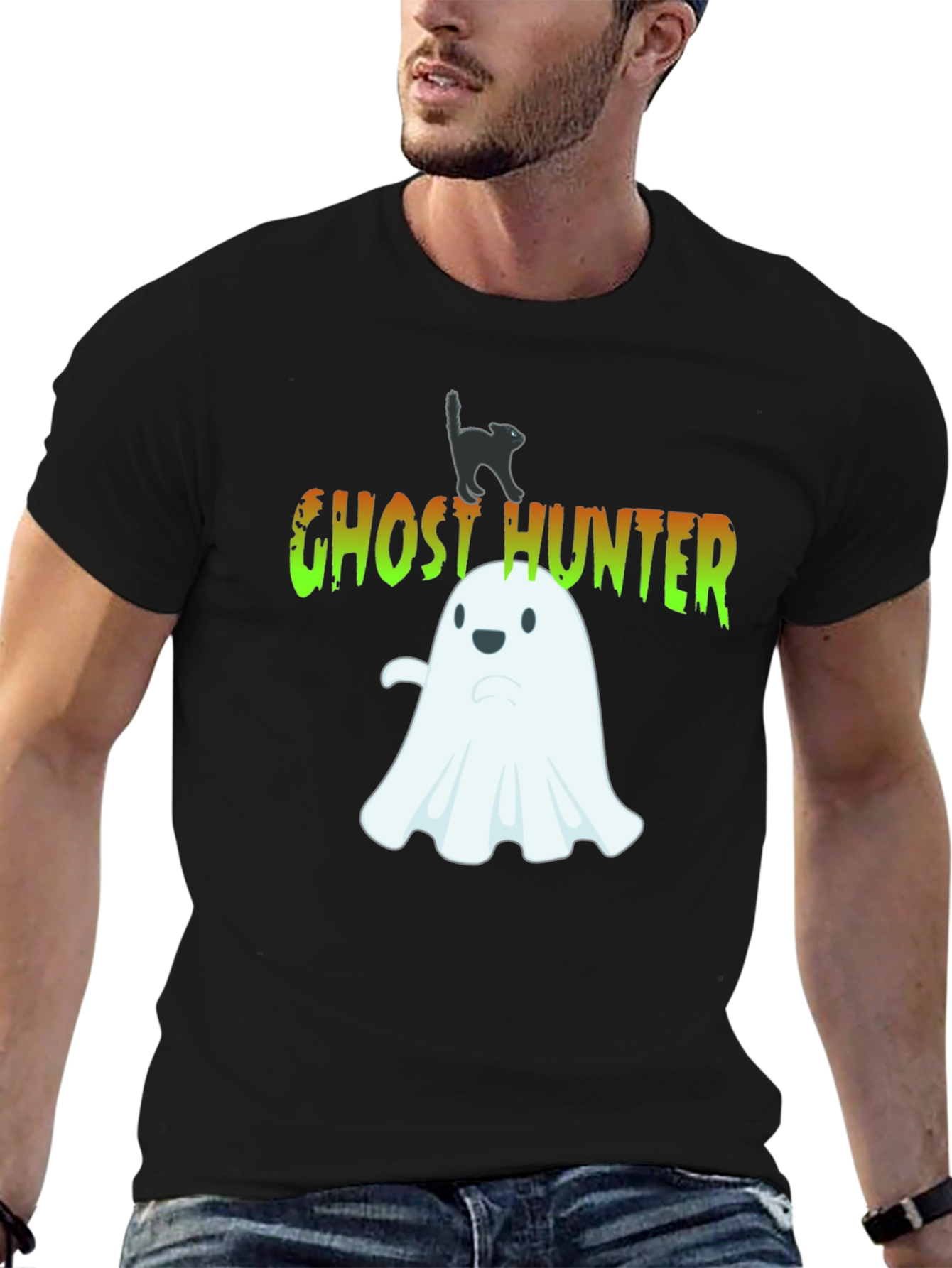 Ghost Hunter T-Shirt - Halloween Spooky Season