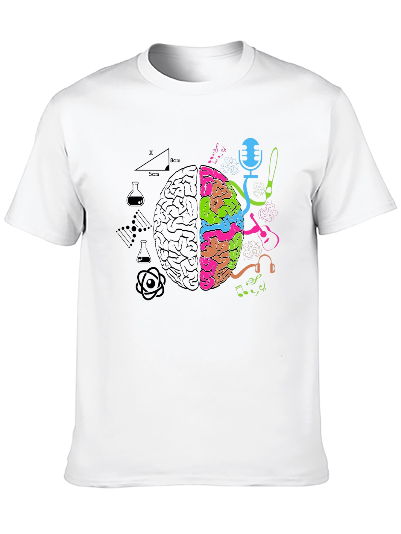 Brain Art vs Science T-Shirt