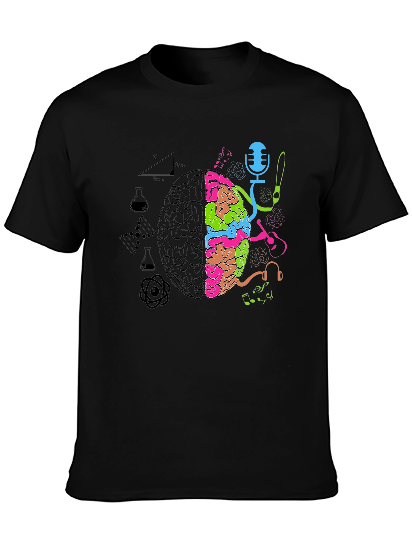 Brain Art vs Science T-Shirt
