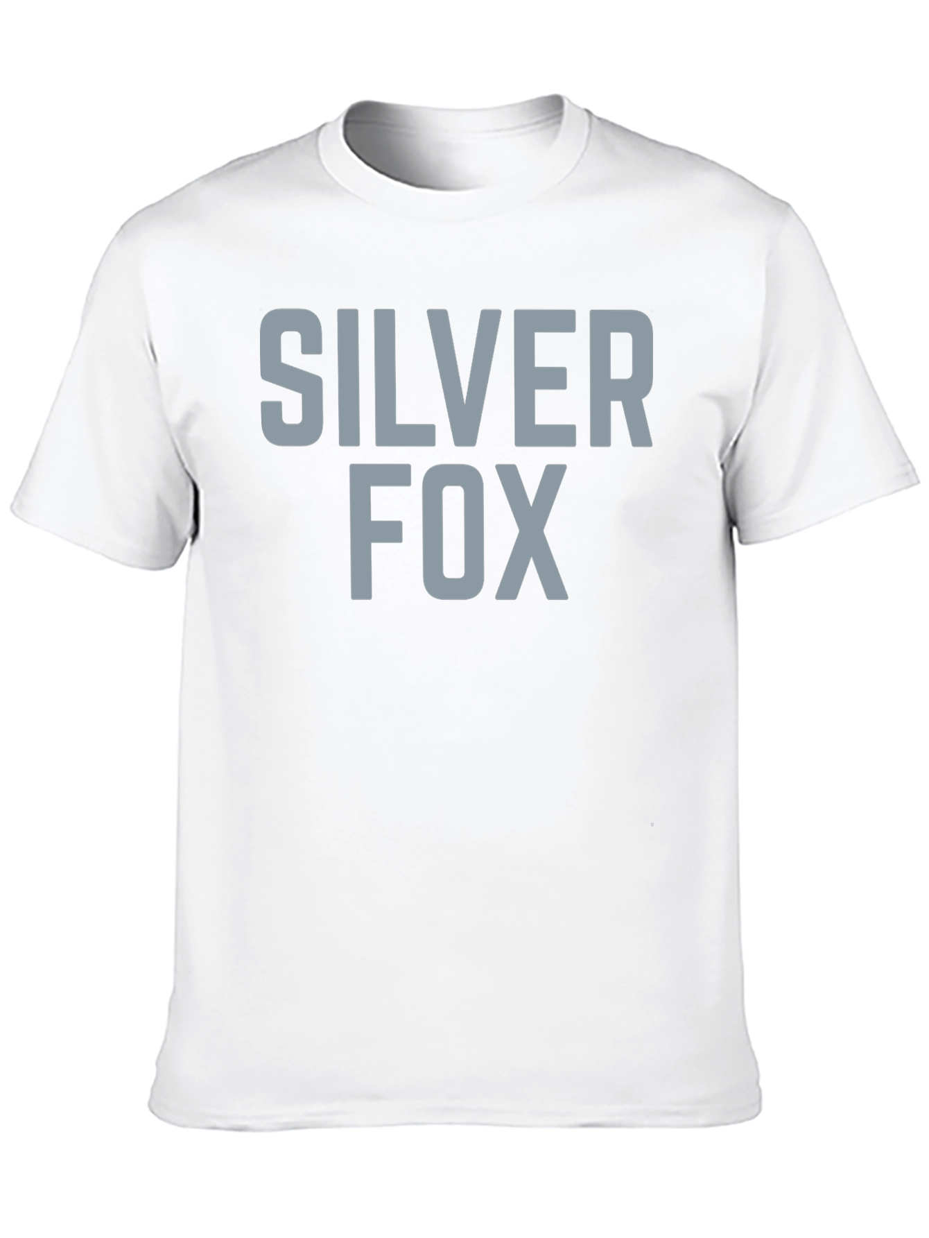 Silver Fox Graphic Tee - Black