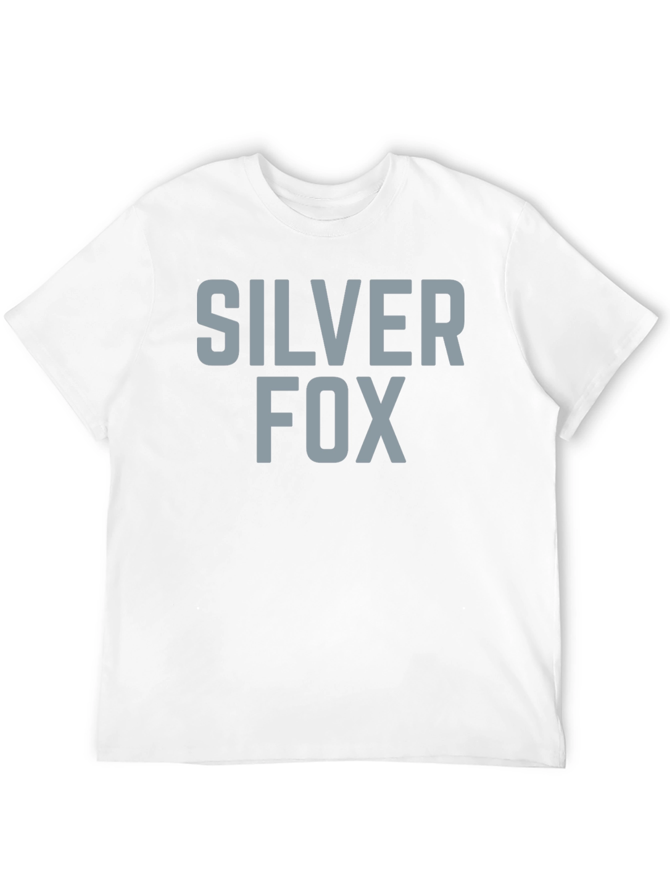 Silver Fox Graphic Tee - Black