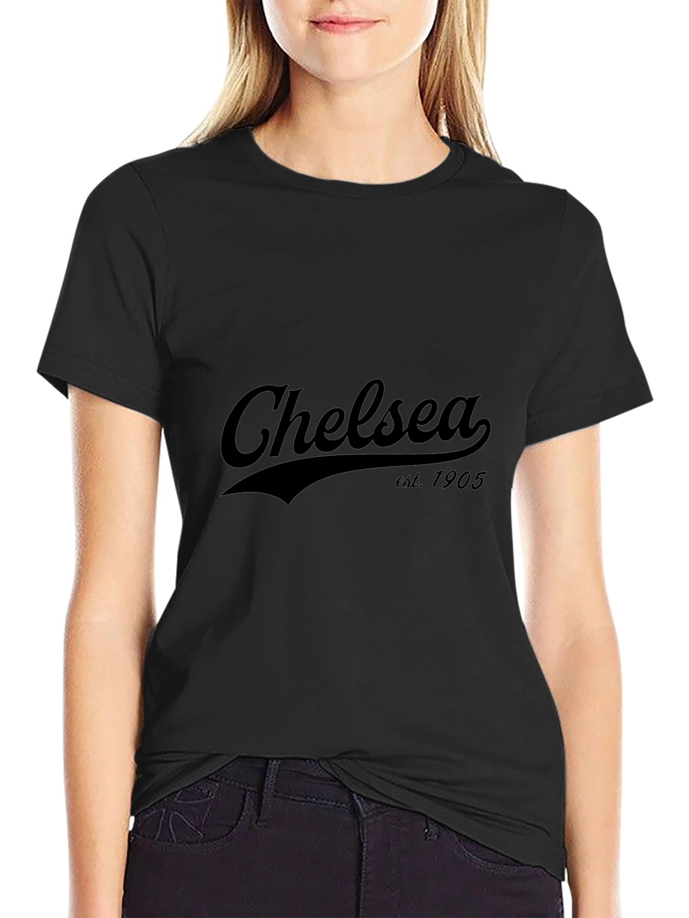 Chelsea EST. 1905 Black T-Shirt