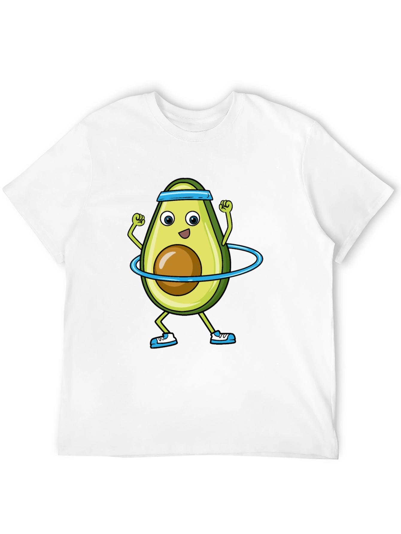 Funny Avocado Hula Hoop T-Shirt