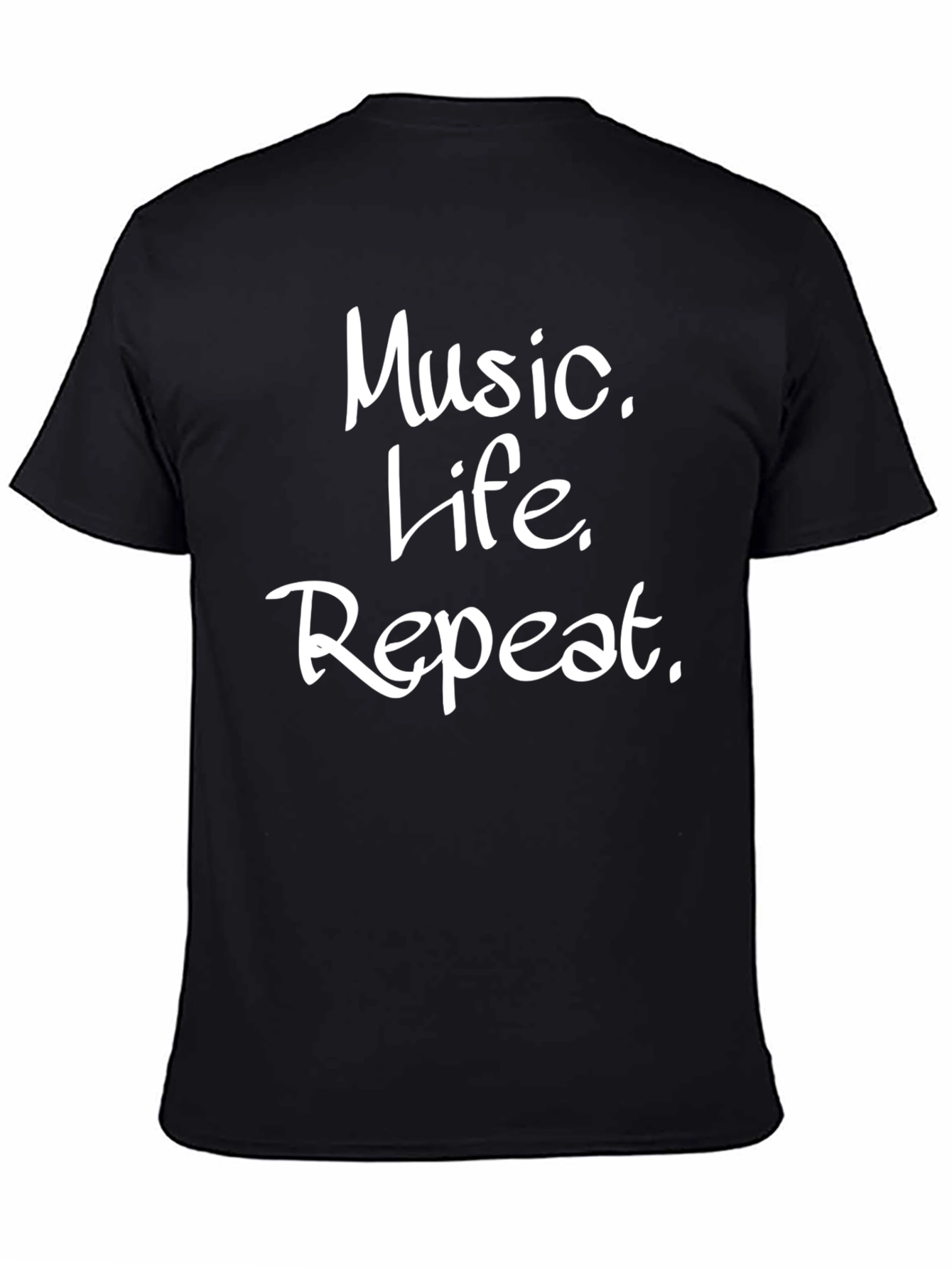 Music Life Repeat Graphic Tee