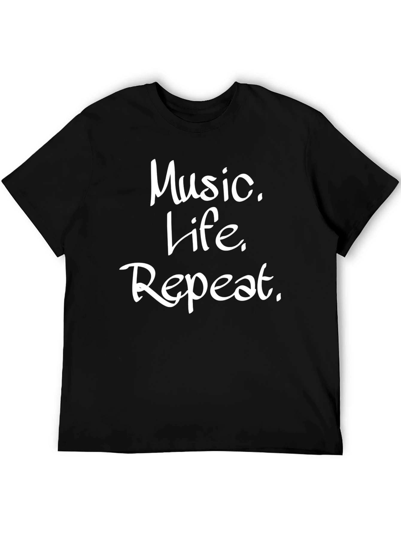 Music Life Repeat Graphic Tee