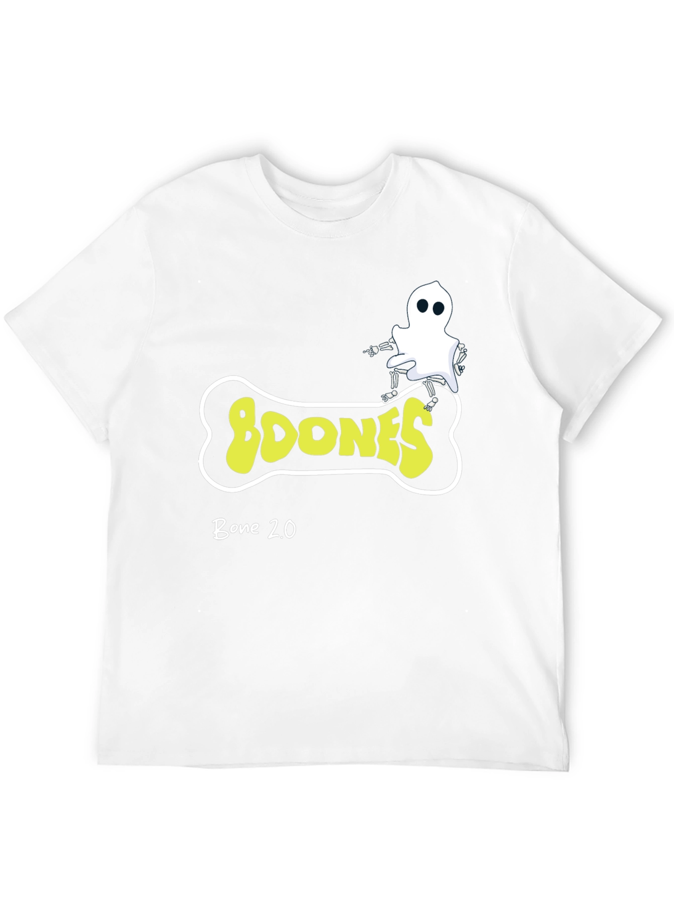 Boones Bone 2.0 Black Graphic T-Shirt