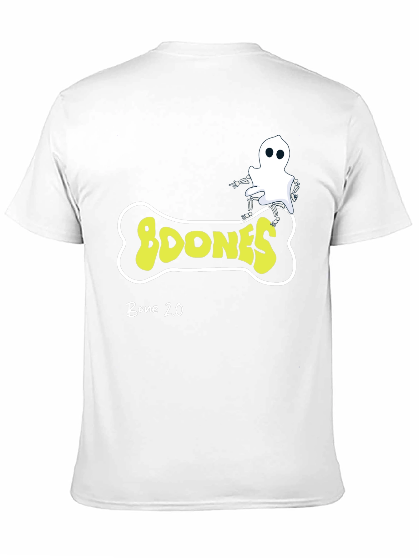 Boones Bone 2.0 Black Graphic T-Shirt