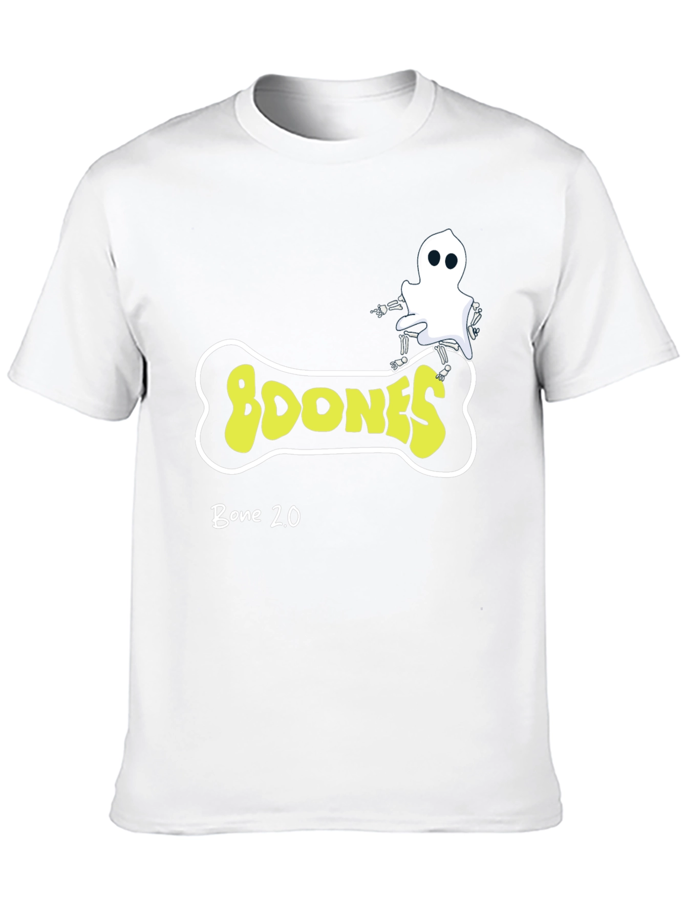 Boones Bone 2.0 Black Graphic T-Shirt