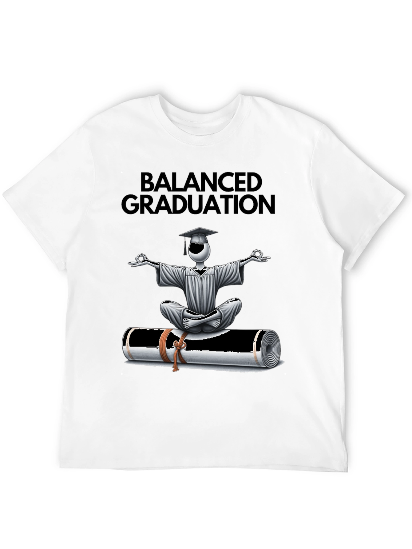 Balanced Graduation Graphic T-Shirt