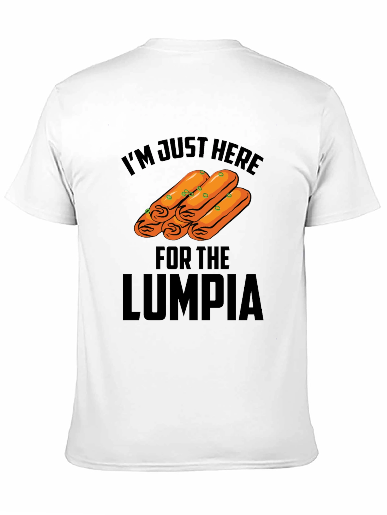 Lumpia Lover T-Shirt - Funny Foodie Tee
