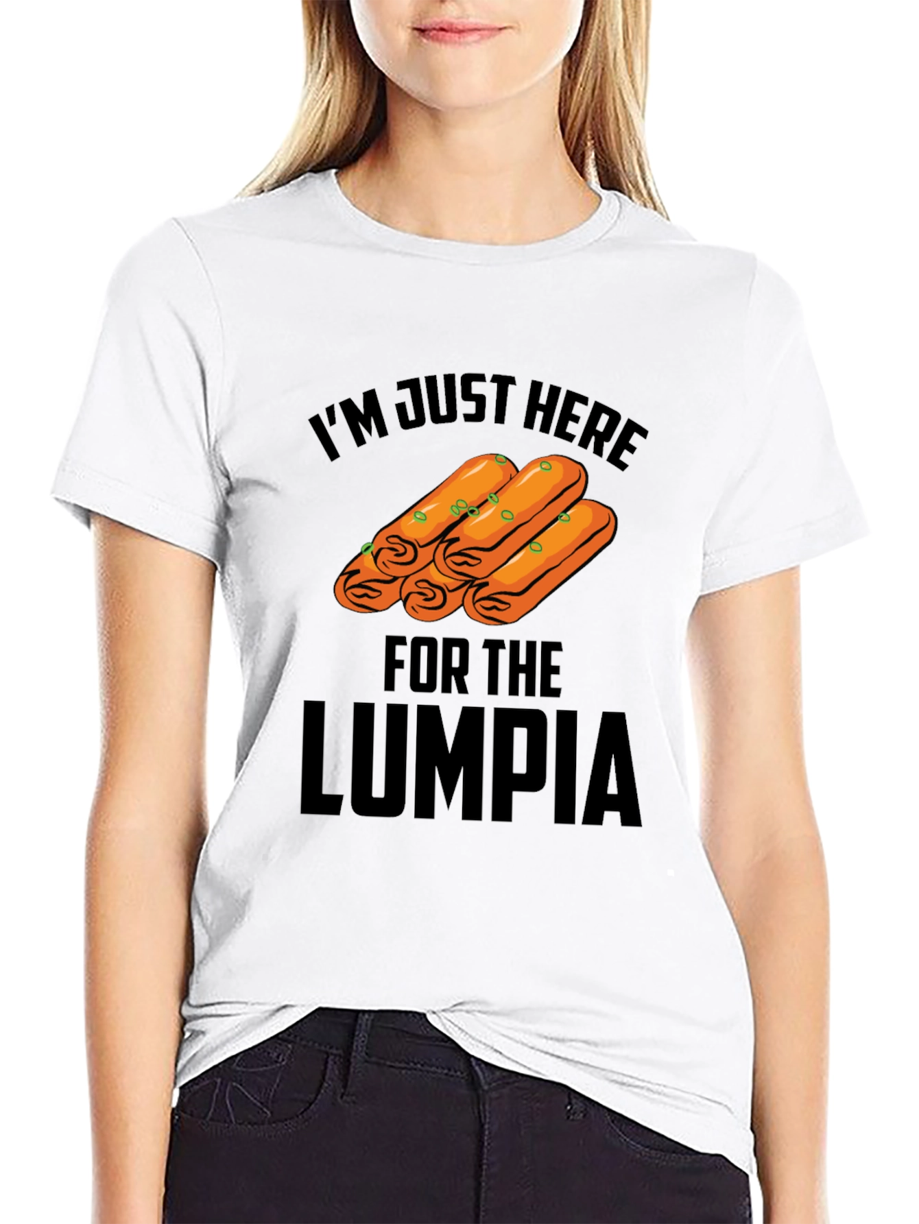 Lumpia Lover T-Shirt - Funny Foodie Tee