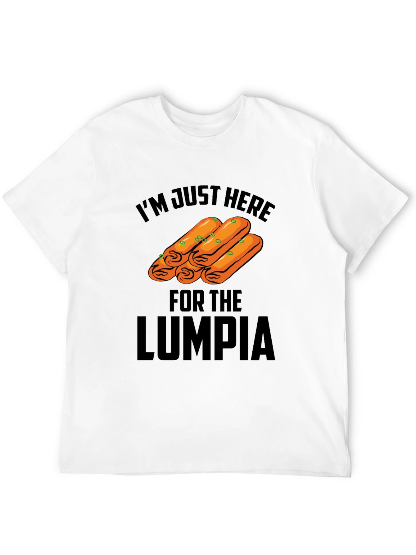 Lumpia Lover T-Shirt - Funny Foodie Tee