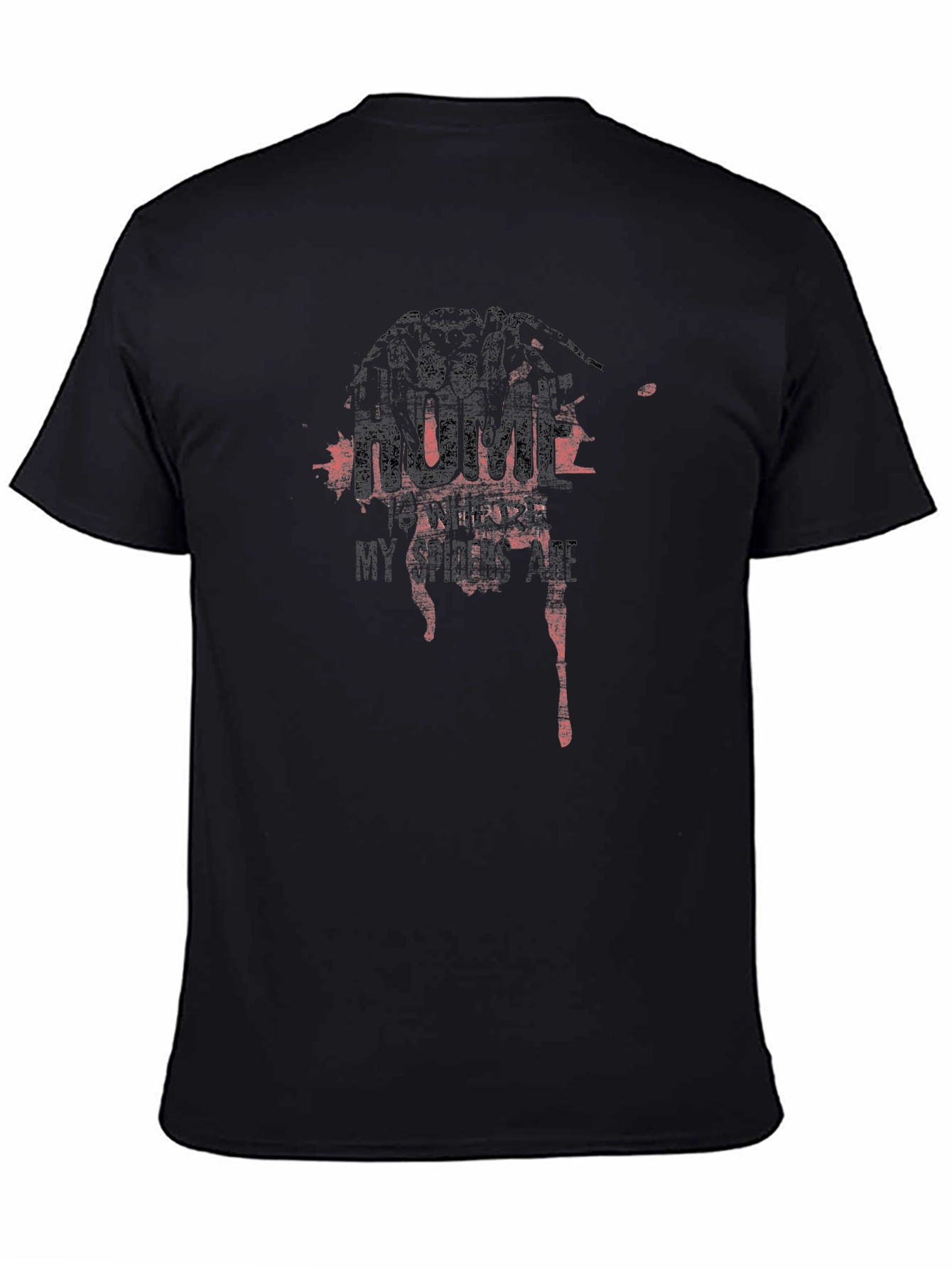 Numb Spider Graphic Black T-Shirt