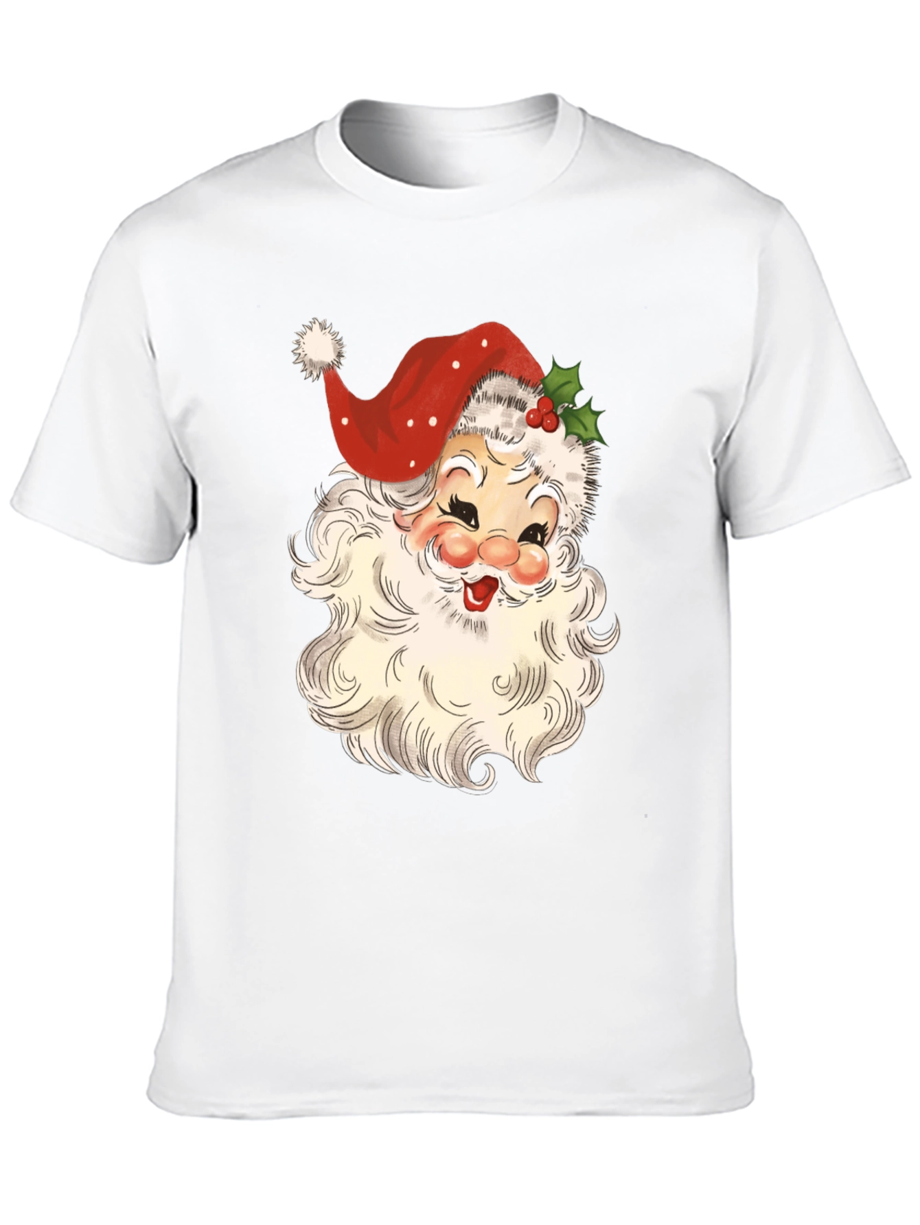 Retro Santa Claus Graphic Tee