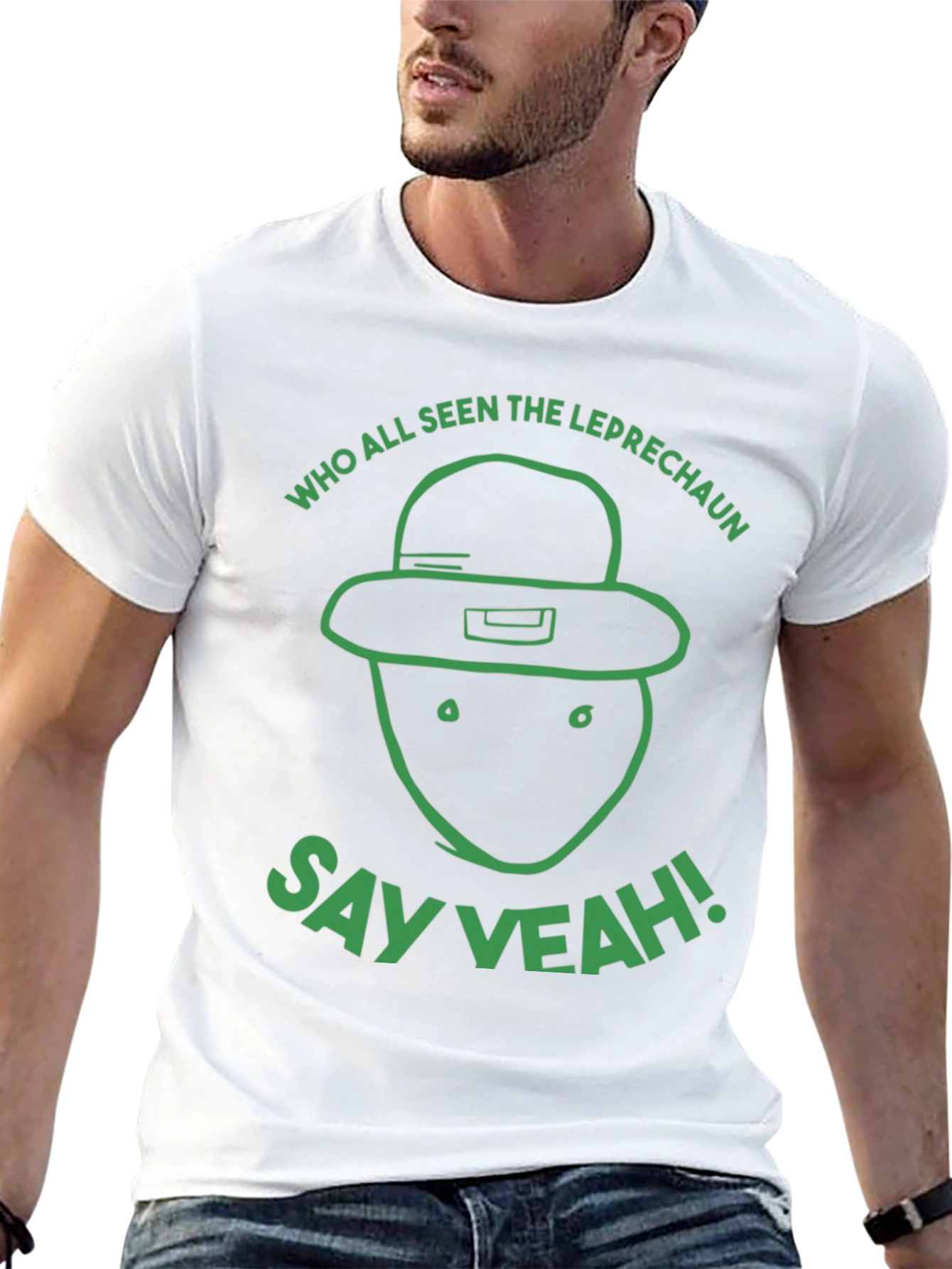 Leprechaun Graphic Tee - St. Patricks Day Shirt