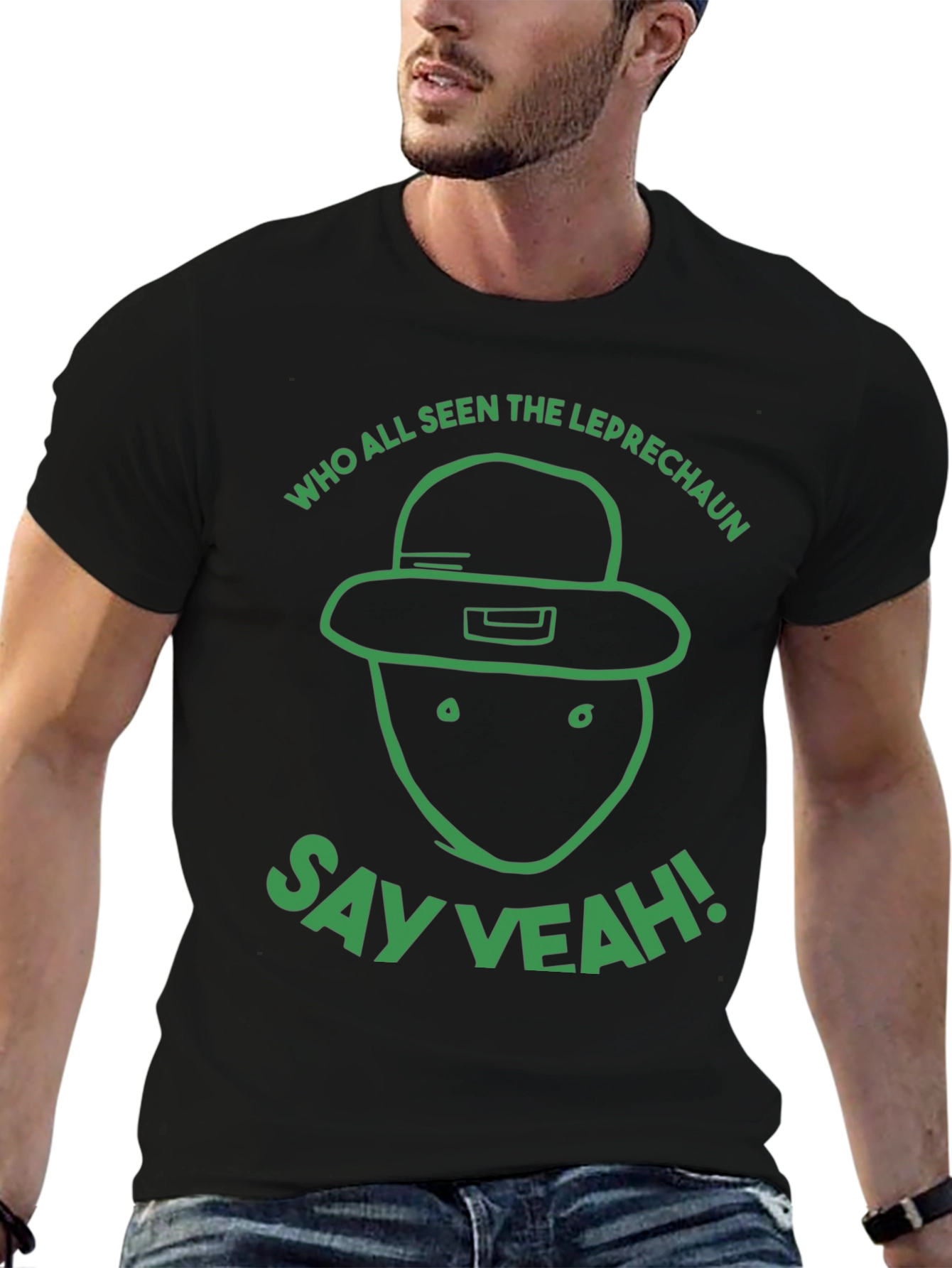 Leprechaun Graphic Tee - St. Patricks Day Shirt