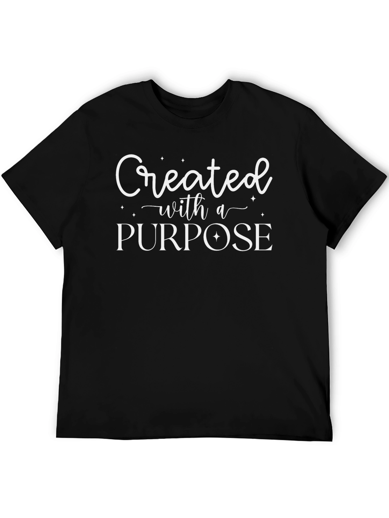 Created with a Purpose Black T-Shirt