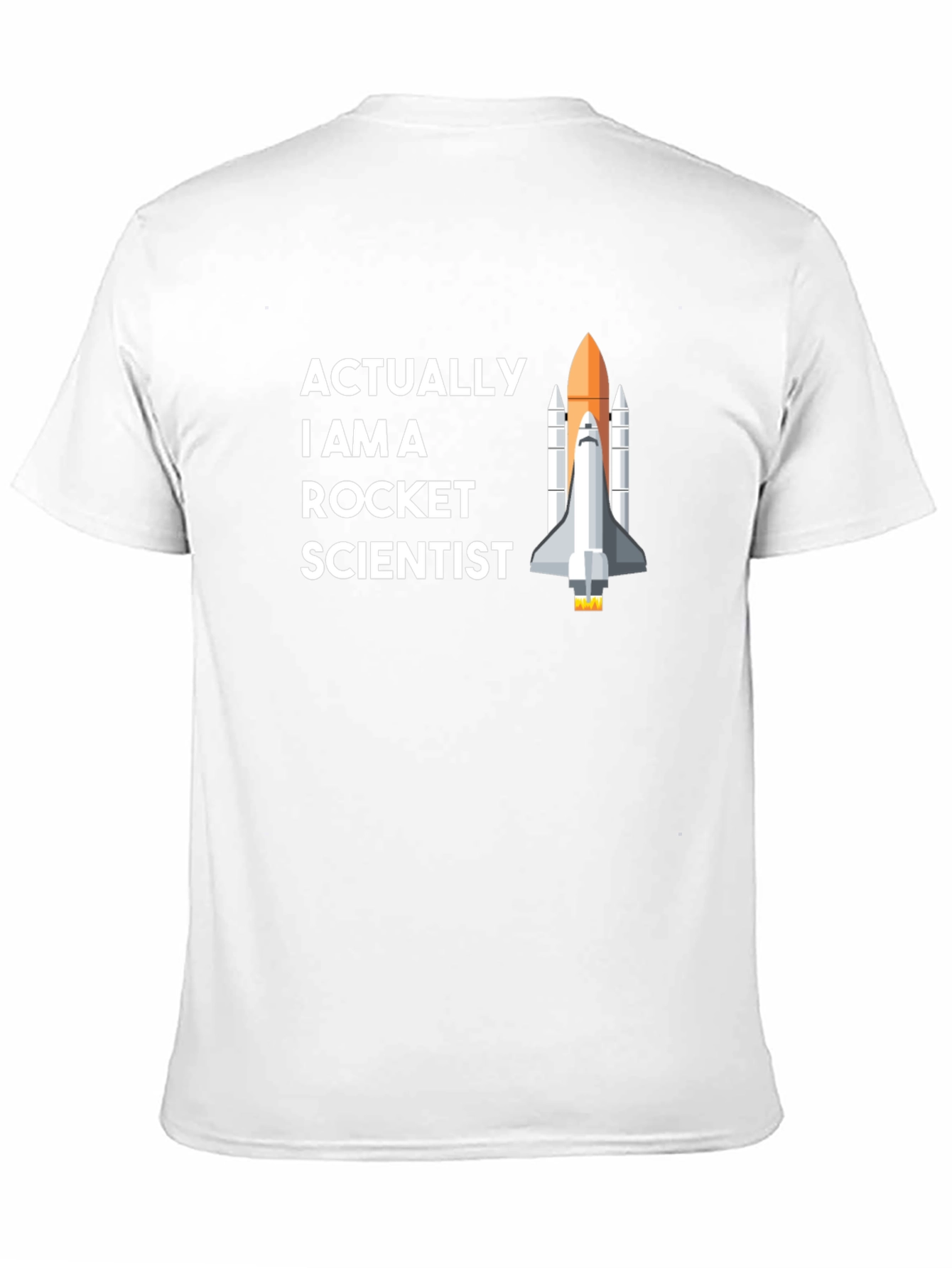 Rocket Scientist Graphic Tee - Space Humor T-Shirt