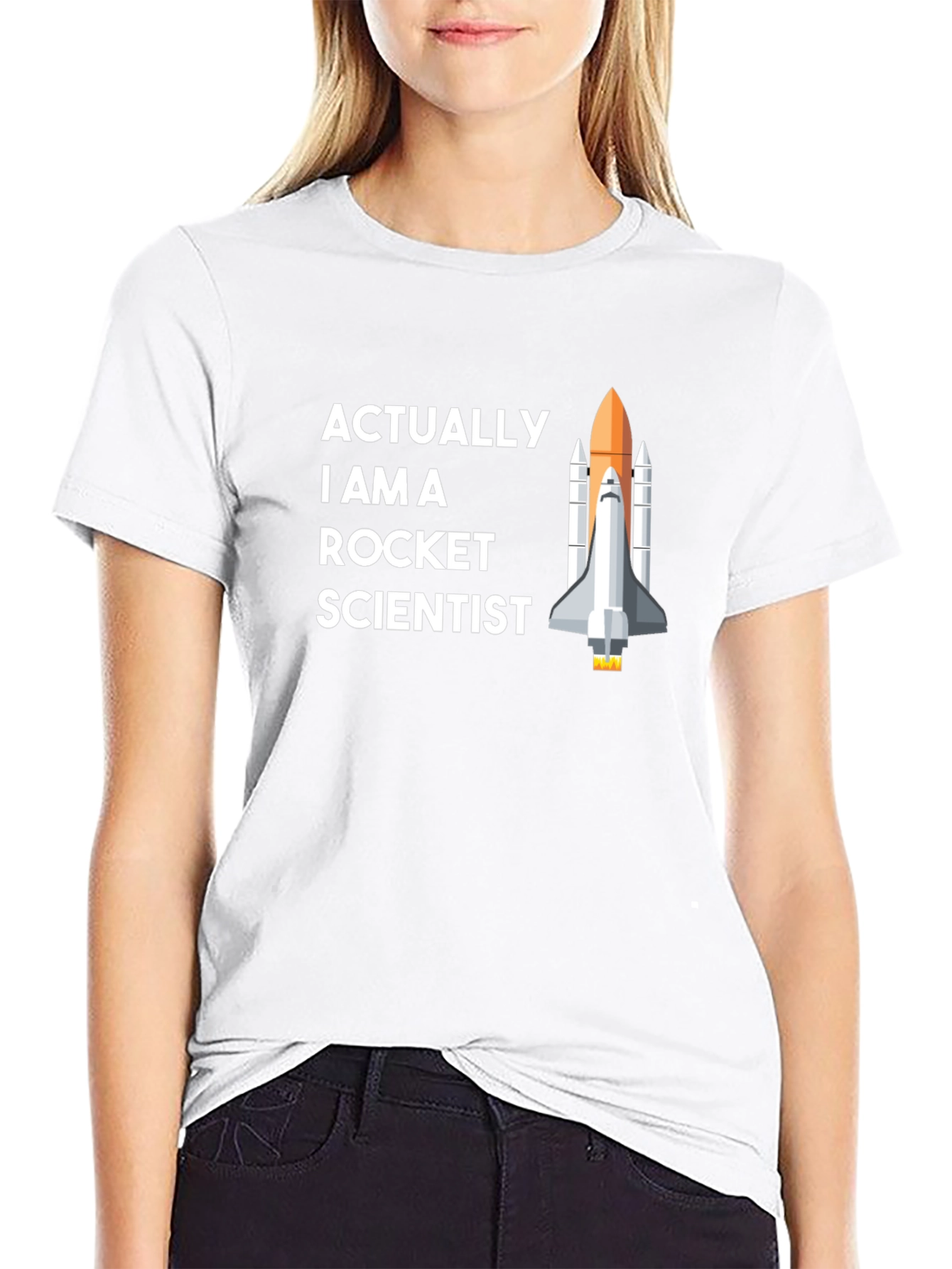 Rocket Scientist Graphic Tee - Space Humor T-Shirt