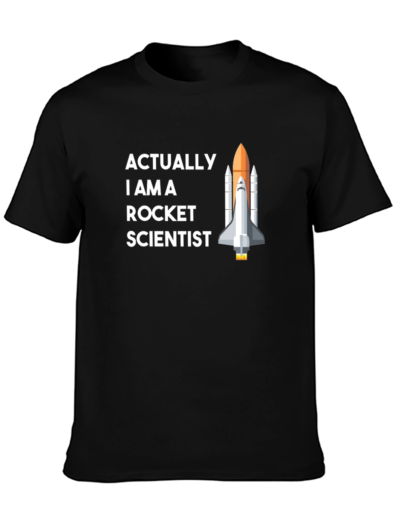 Rocket Scientist Graphic Tee - Space Humor T-Shirt