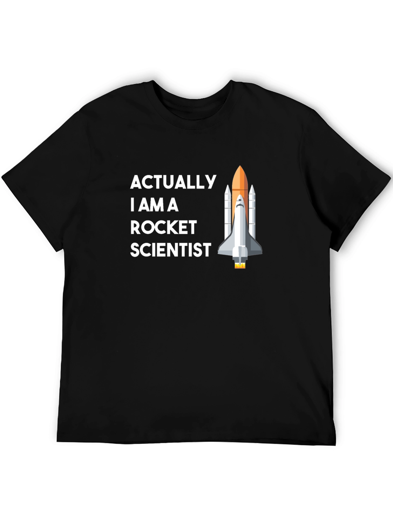 Rocket Scientist Graphic Tee - Space Humor T-Shirt