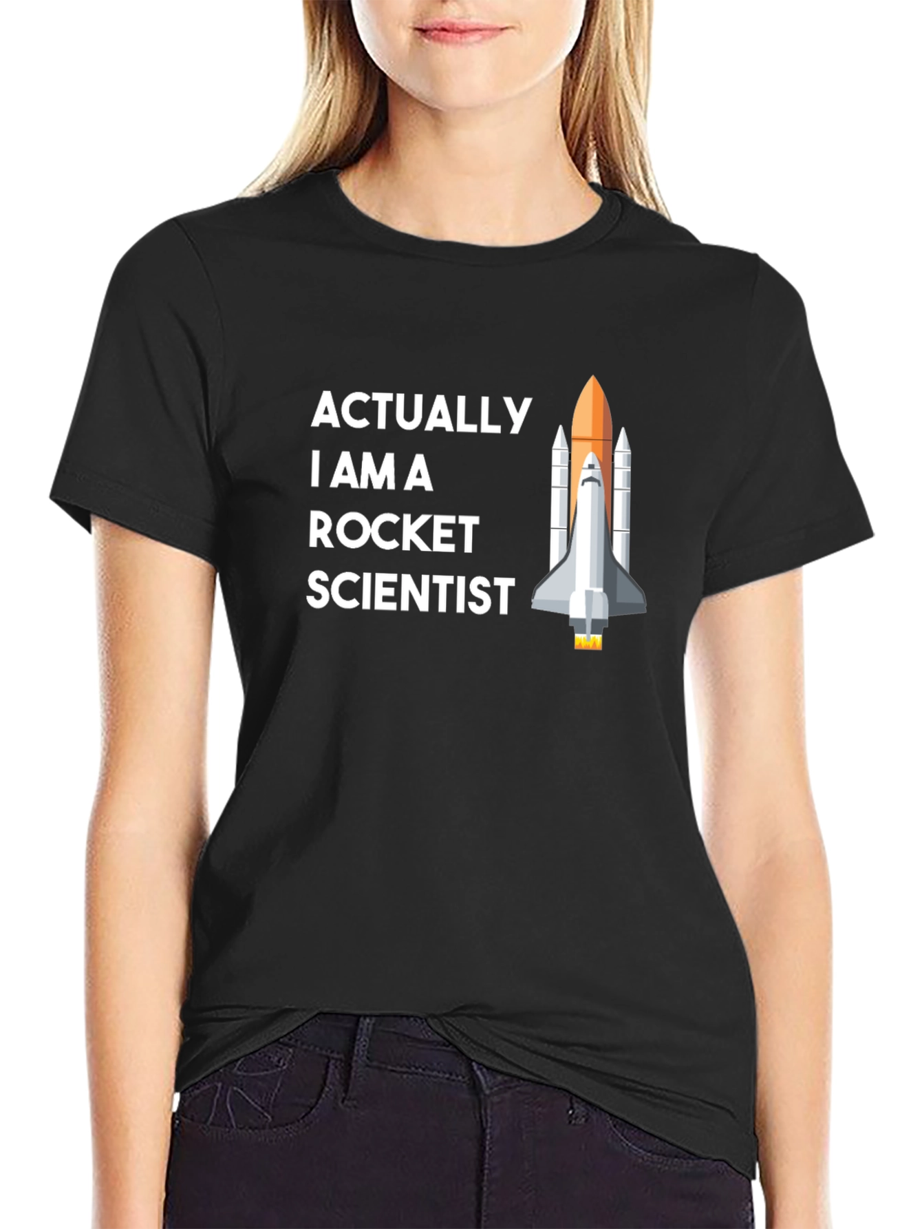 Rocket Scientist Graphic Tee - Space Humor T-Shirt
