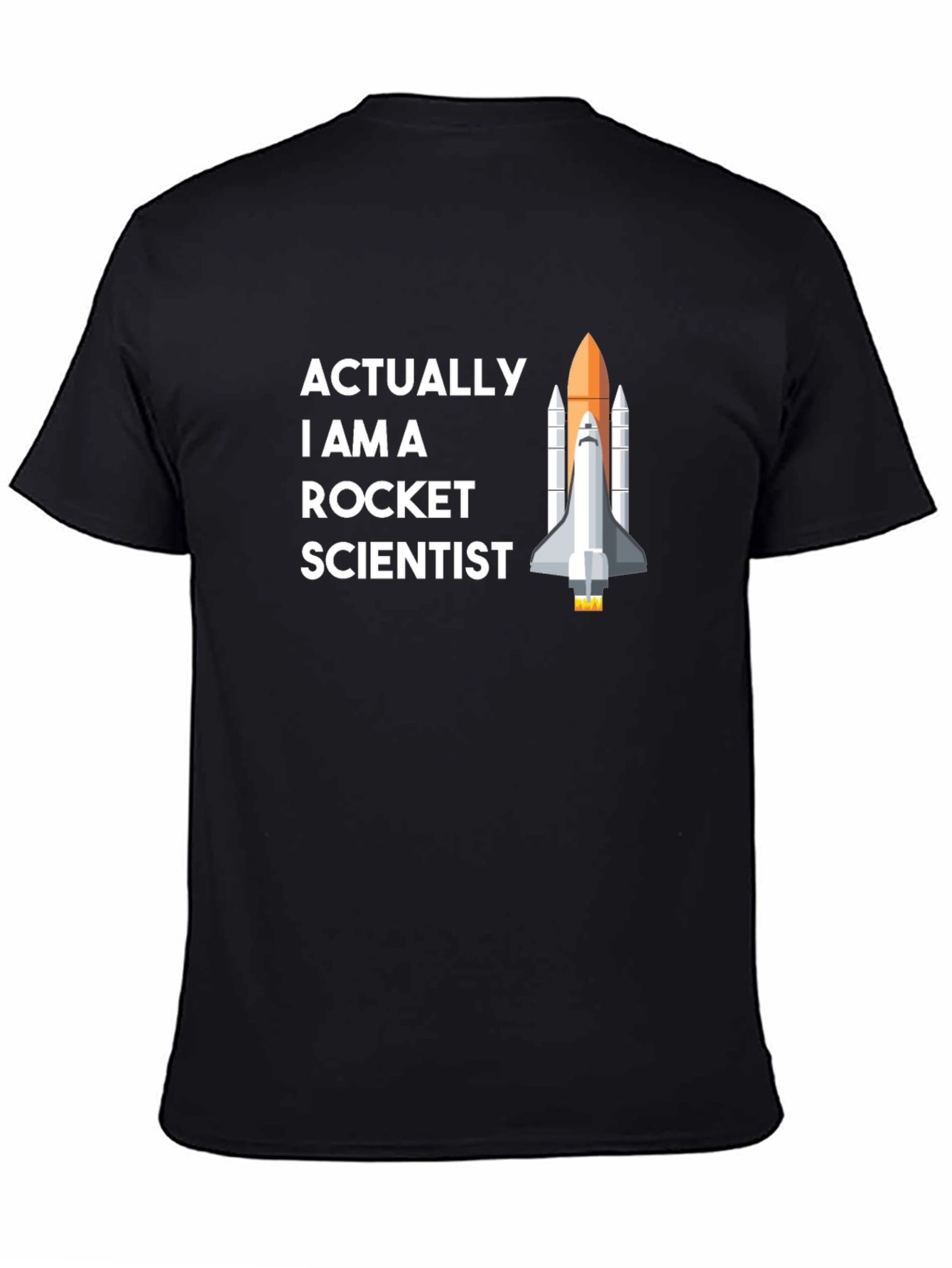 Rocket Scientist Graphic Tee - Space Humor T-Shirt