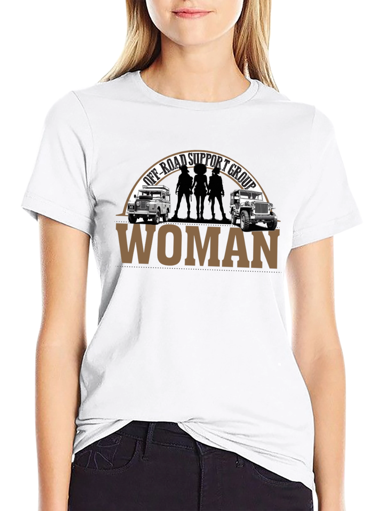 Off-Road Support Group Woman Graphic T-Shirt