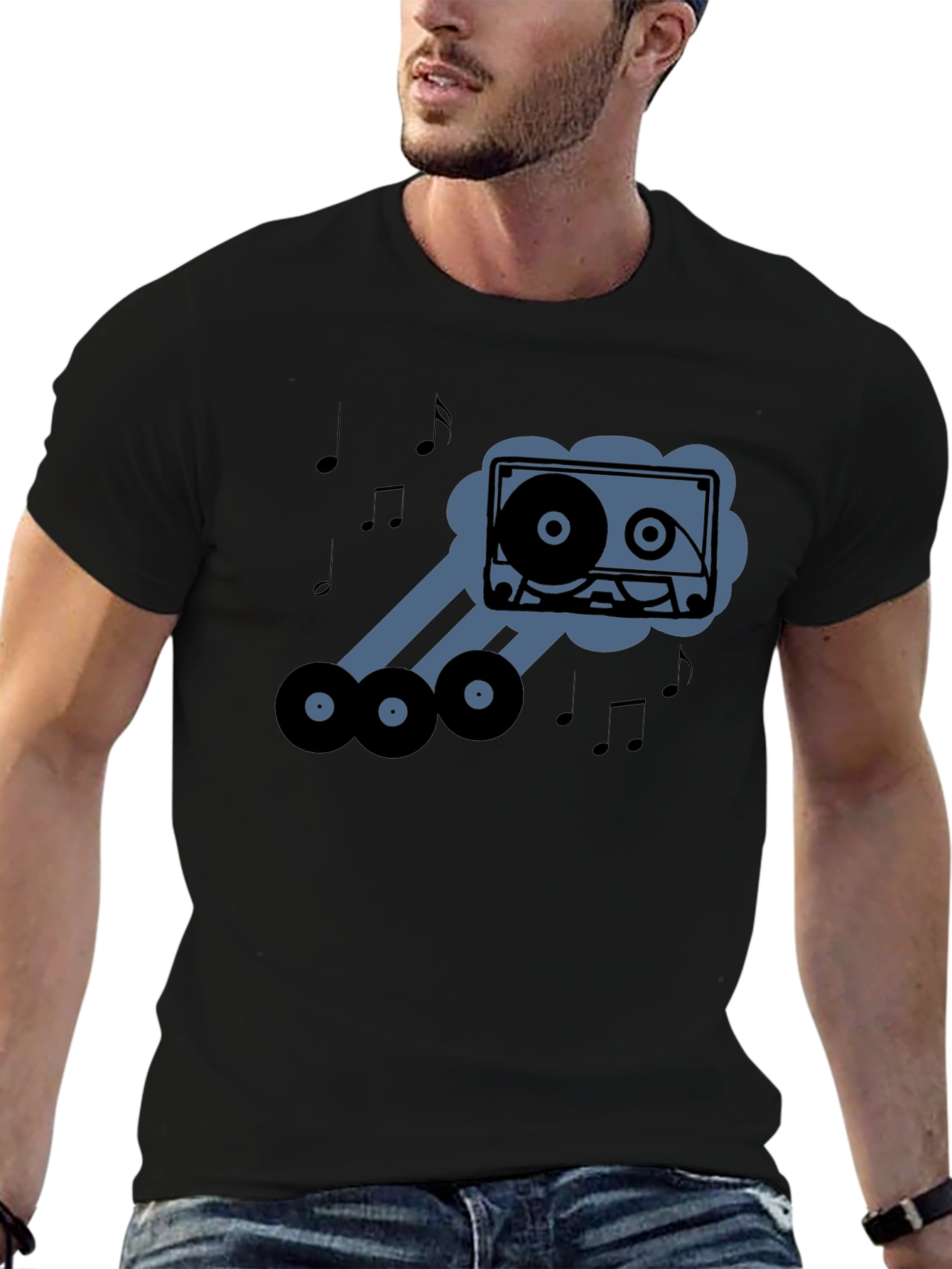 Retro Cassette Music T-Shirt