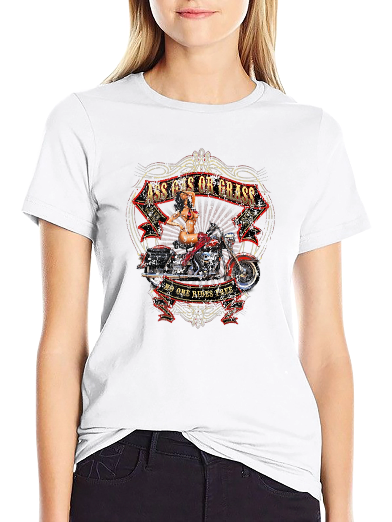 Ass Gas or Grass Graphic T-Shirt