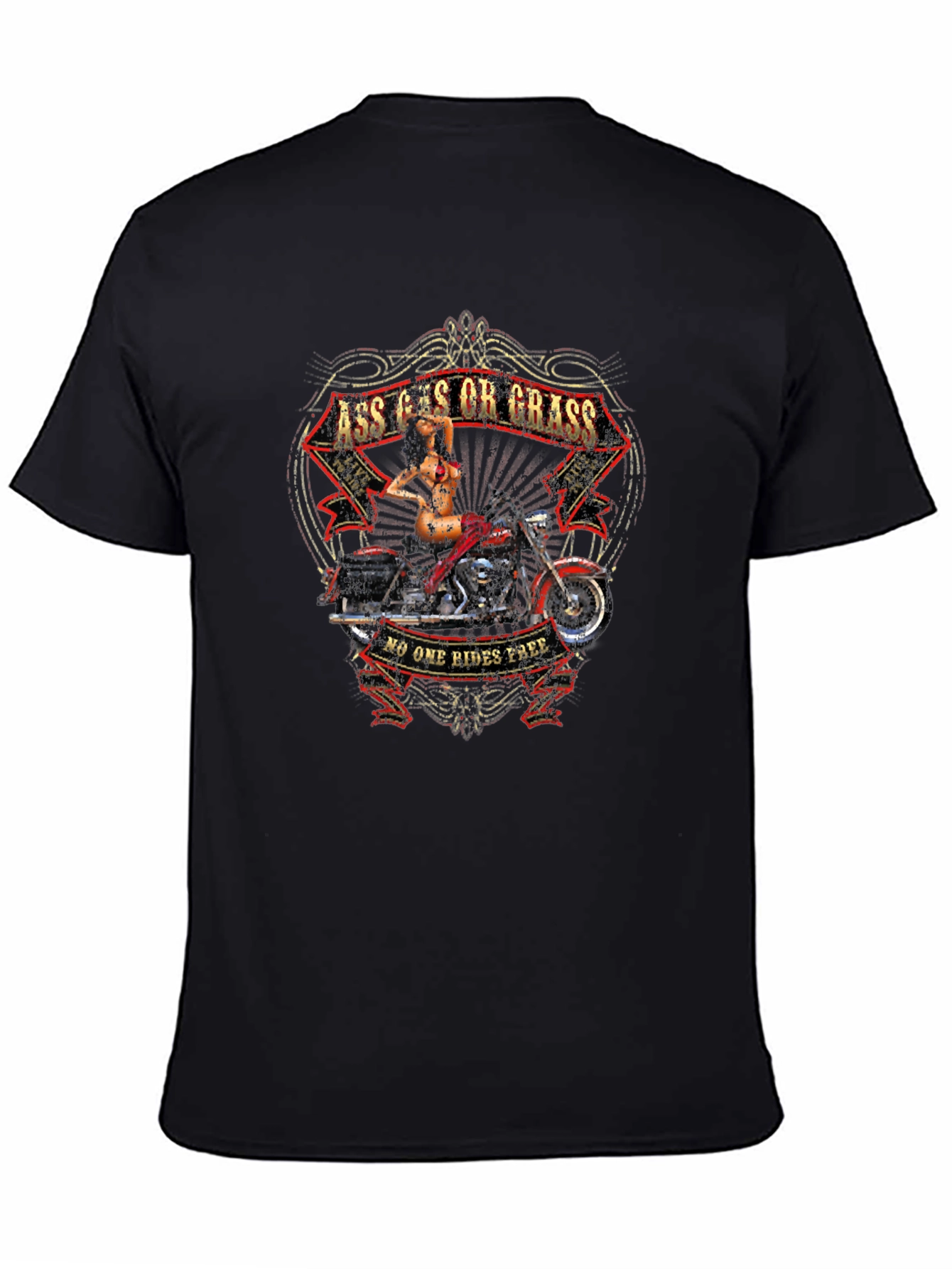 Ass Gas or Grass Graphic T-Shirt