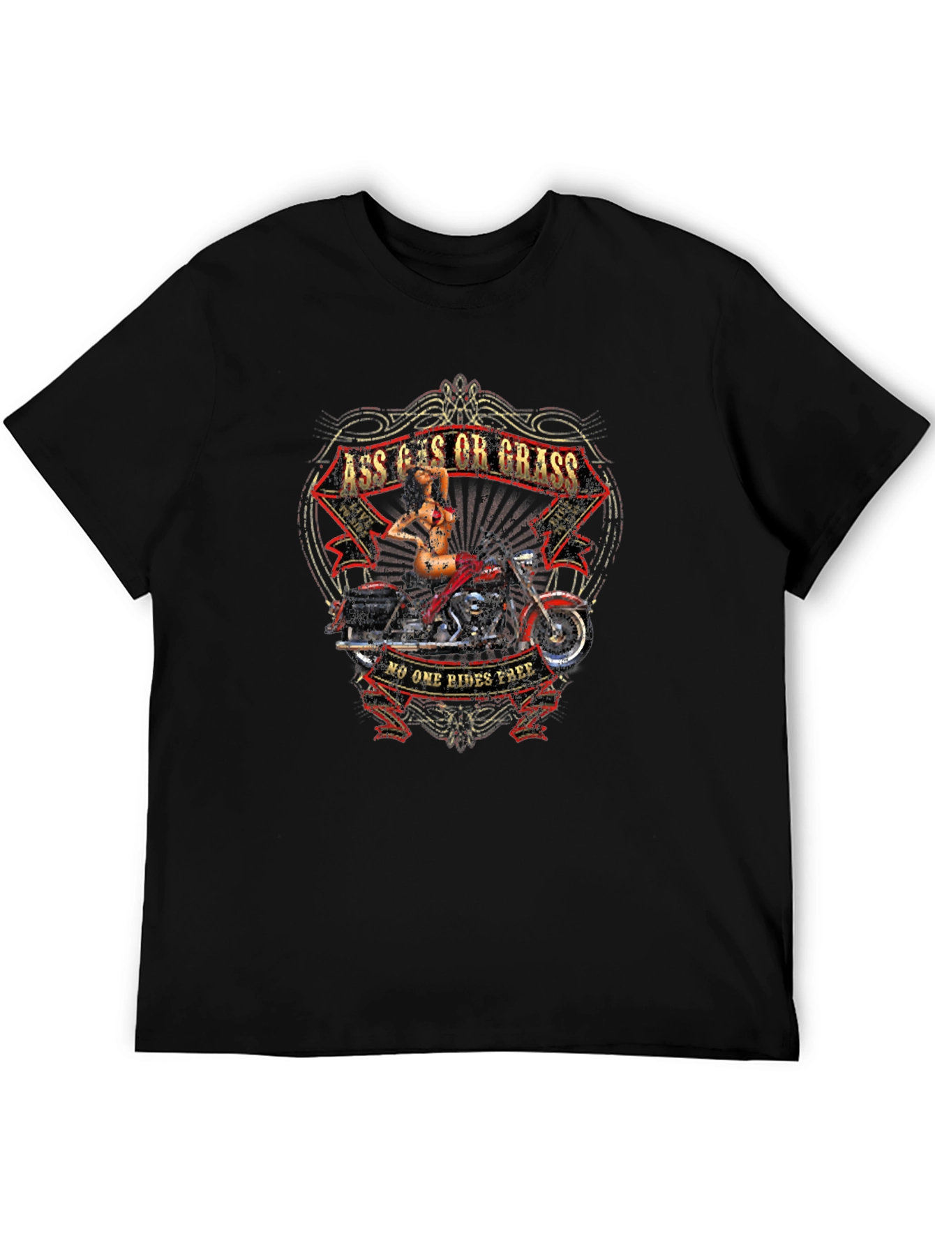 Ass Gas or Grass Graphic T-Shirt