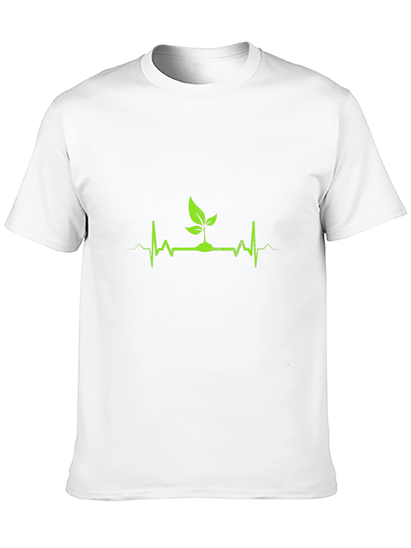 Nature Heartbeat T-Shirt - Black
