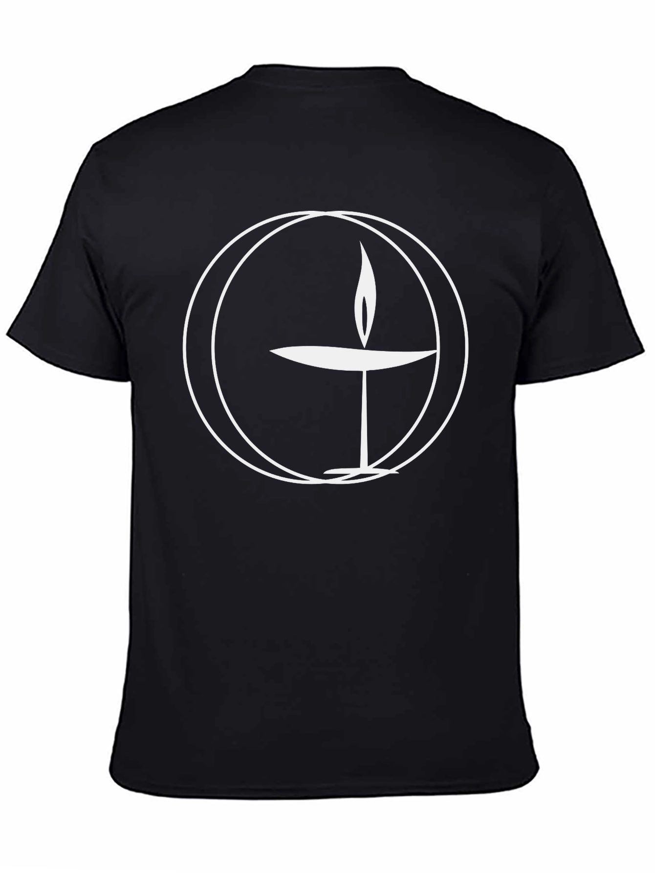 Unitarian Universalist Chalice T-Shirt - Black
