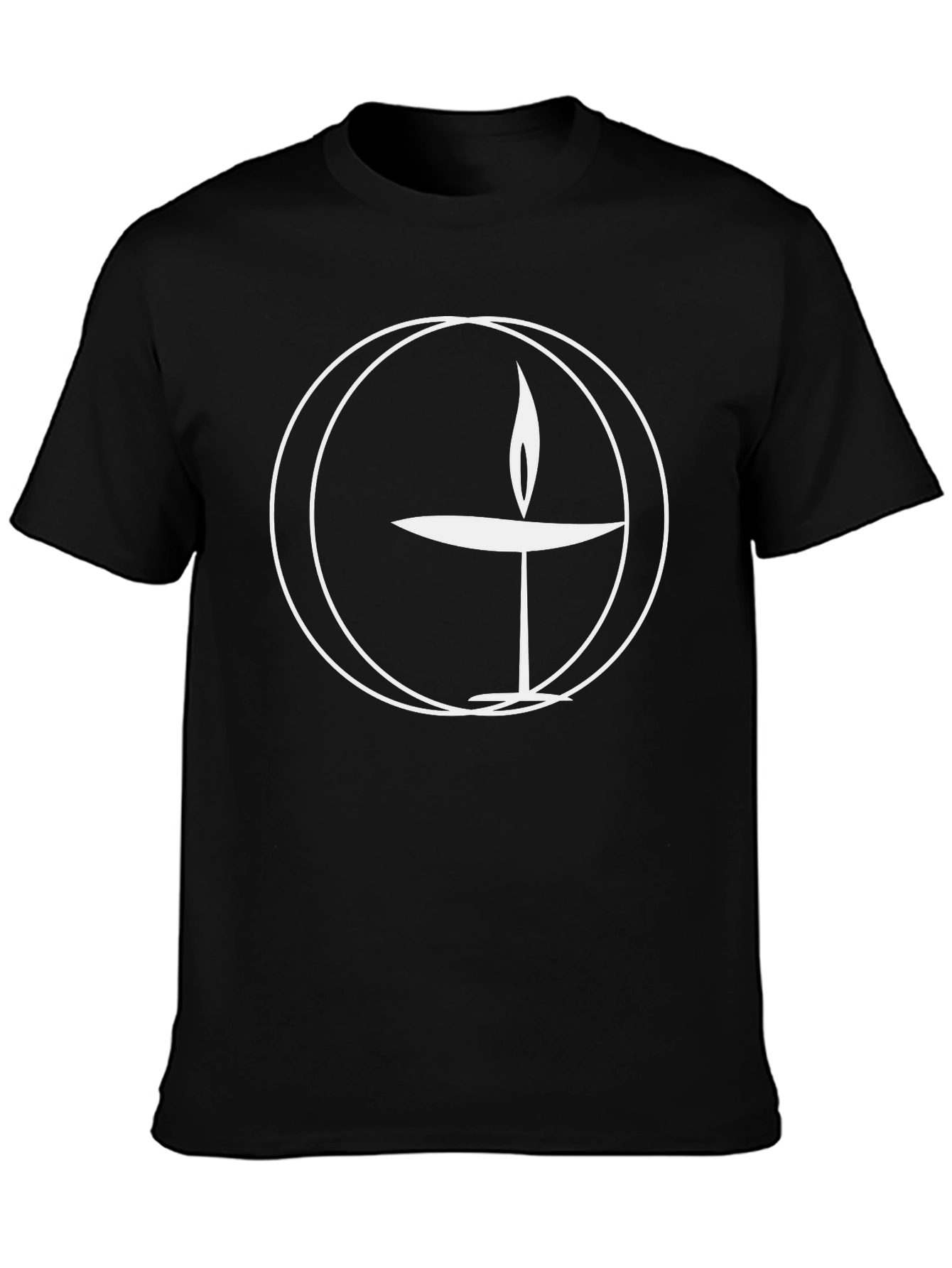 Unitarian Universalist Chalice T-Shirt - Black