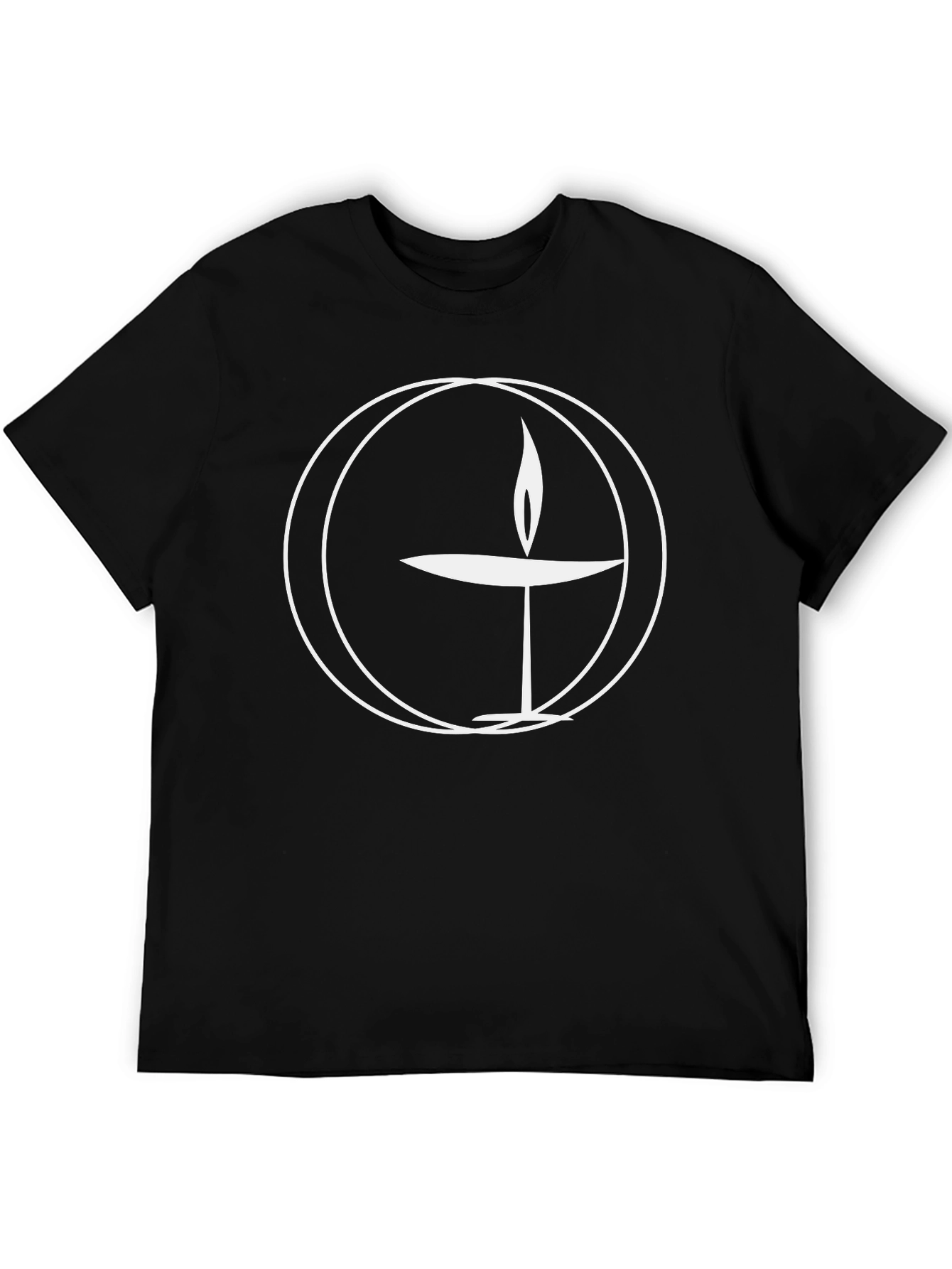 Unitarian Universalist Chalice T-Shirt - Black