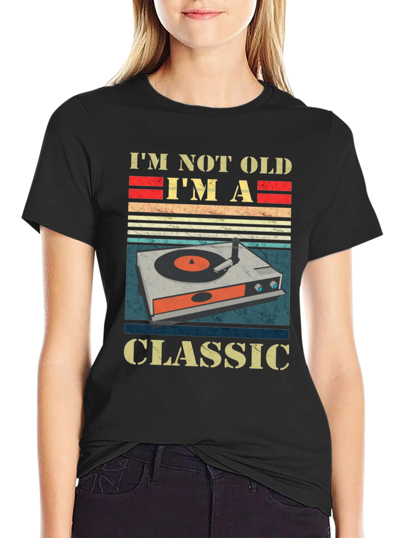 Im Not Old Im A Classic Graphic Tee