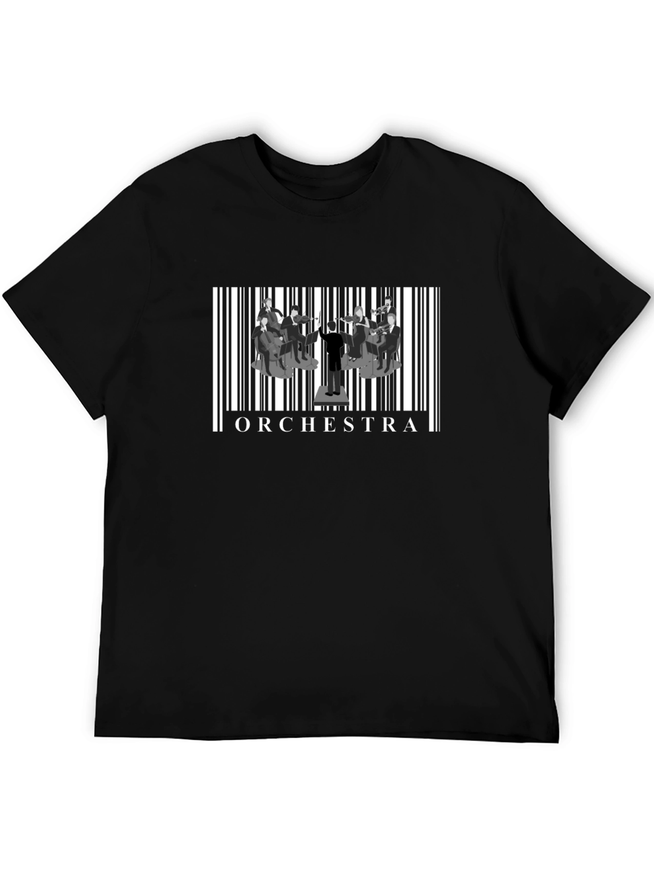 Orchestra Barcode Graphic T-Shirt