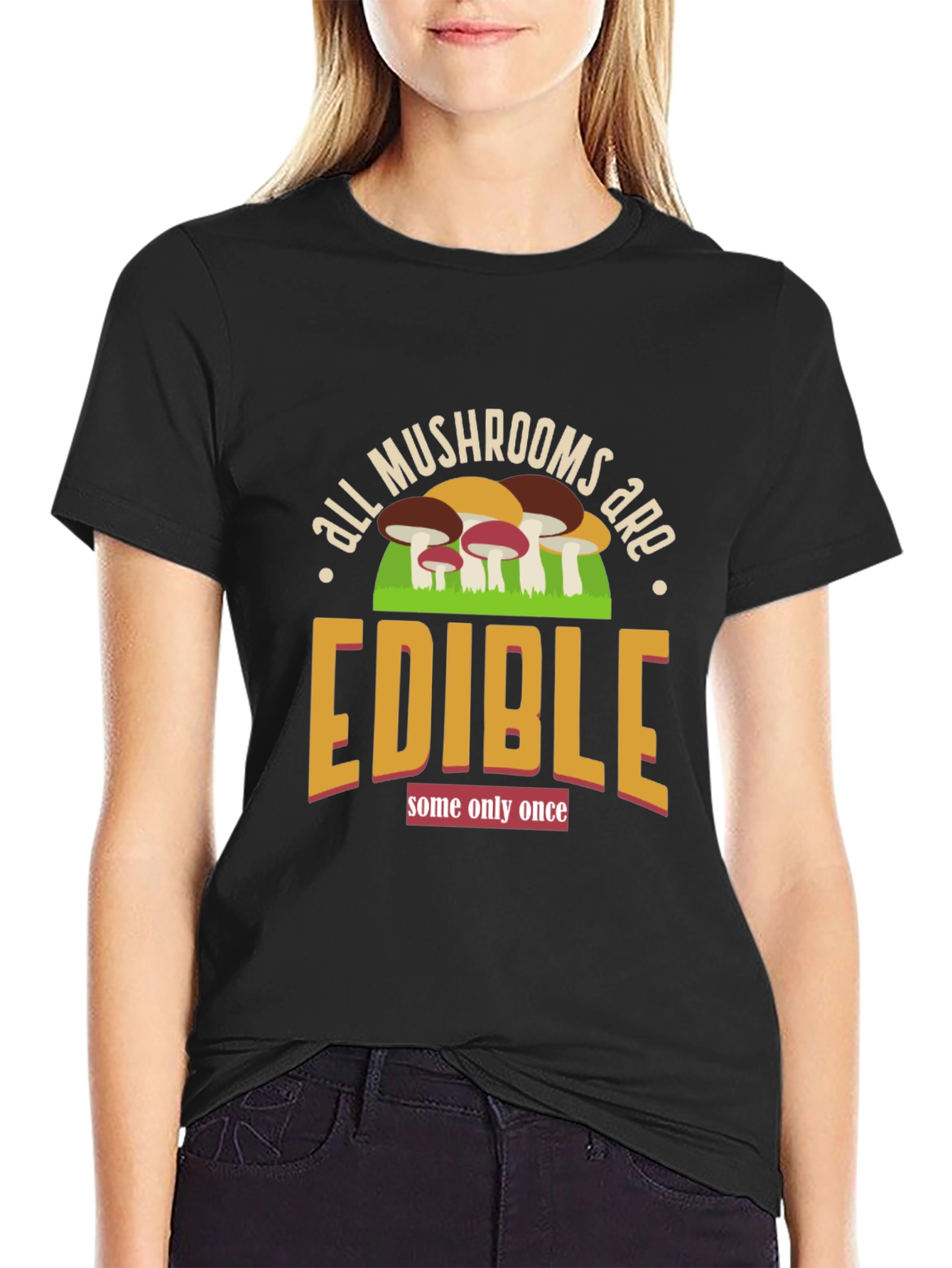Funny Mushroom Edible T-Shirt
