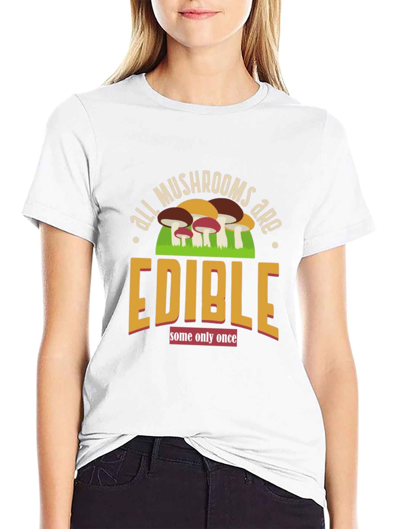 Funny Mushroom Edible T-Shirt