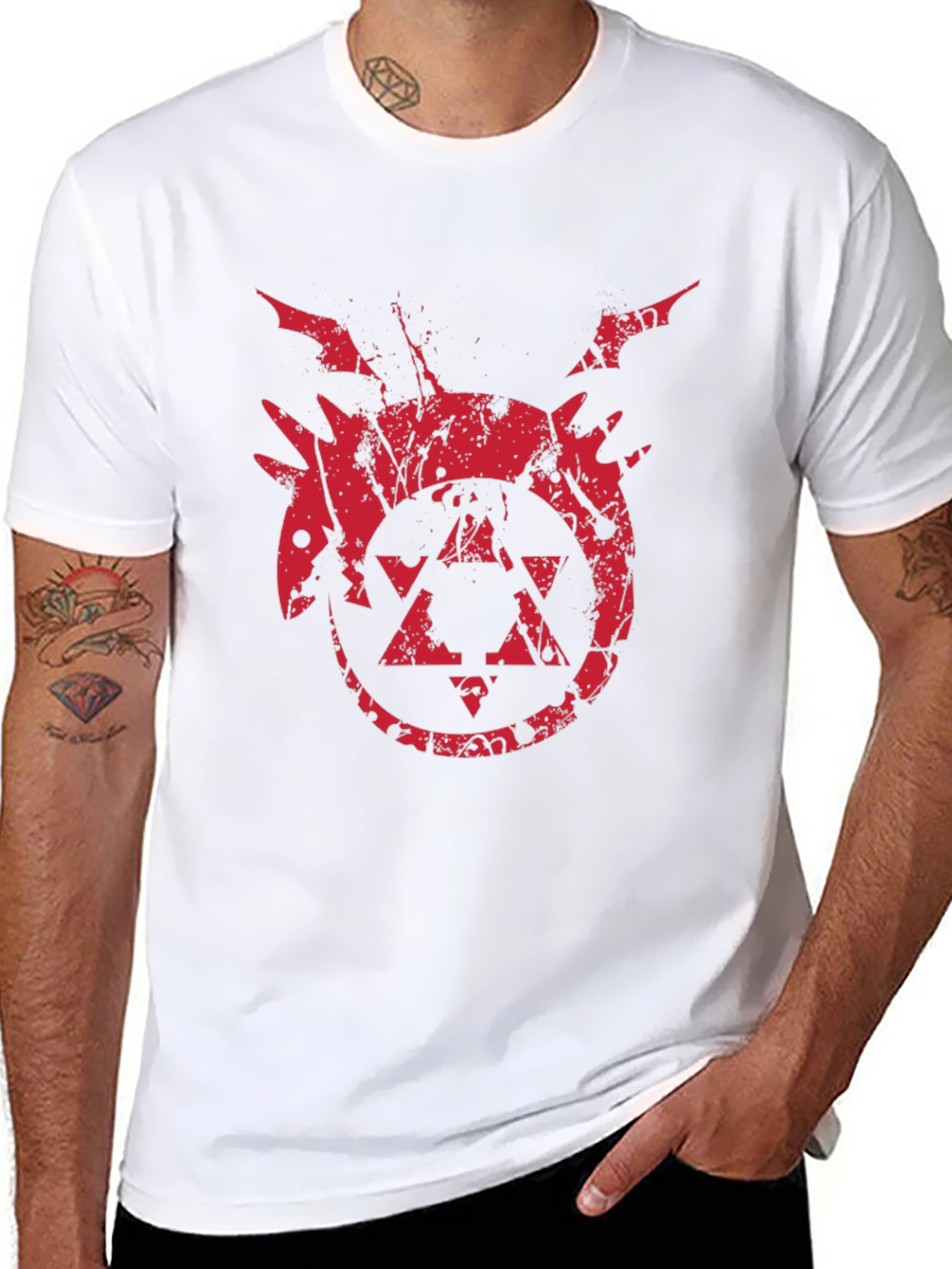 Ouroboros Emblem T-Shirt - Black