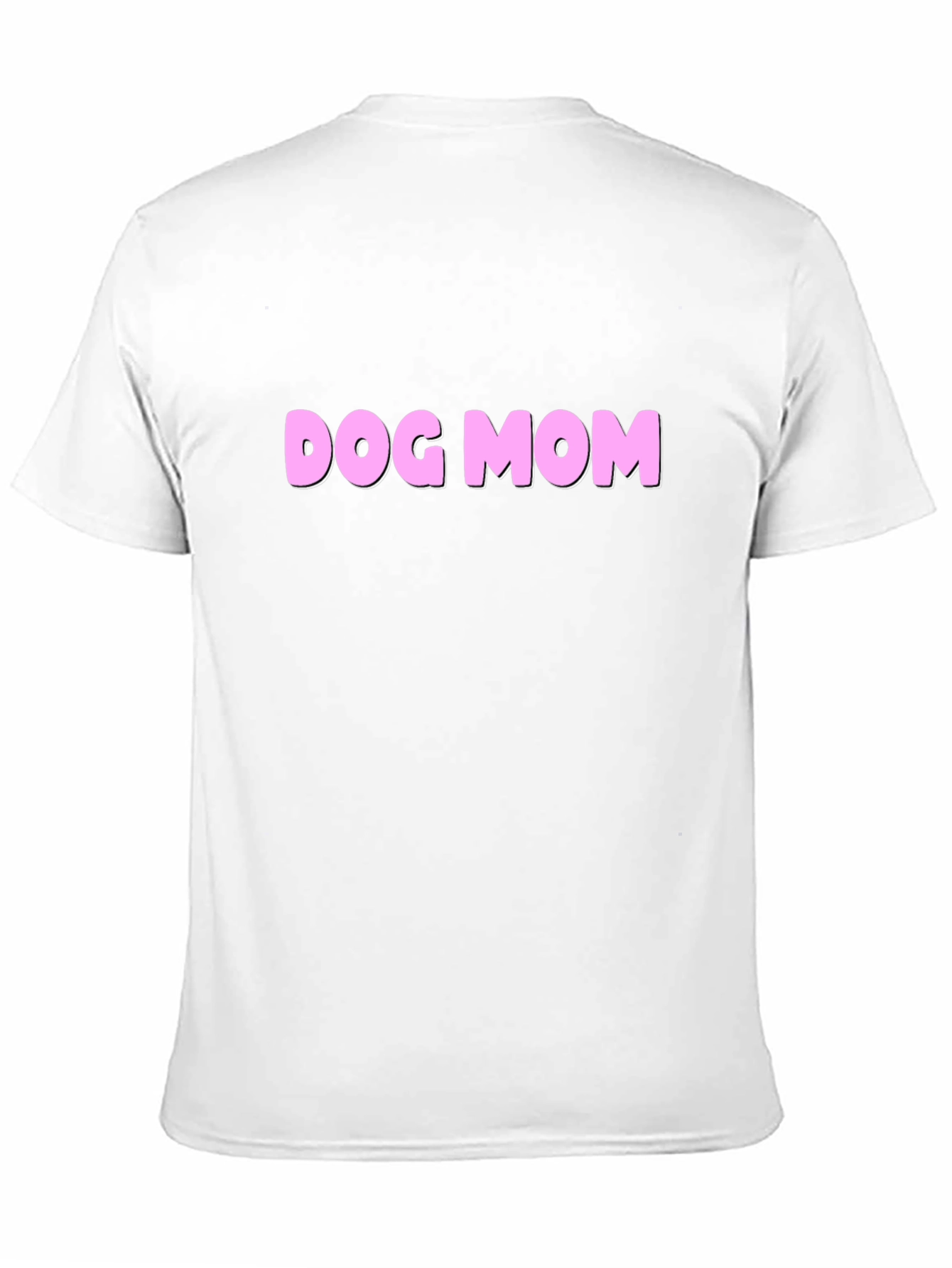 Dog Mom Graphic Tee - Black