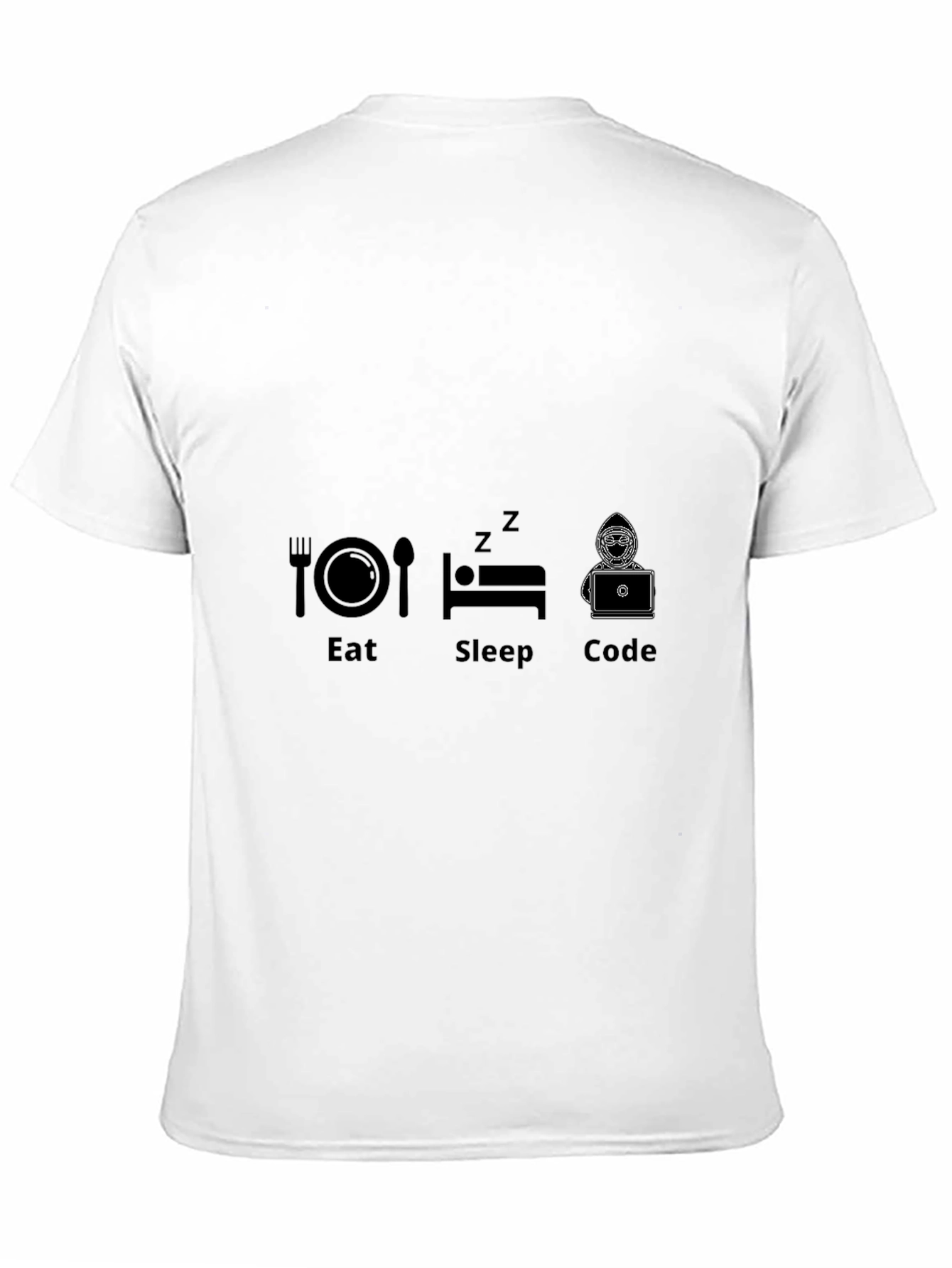 Eat Sleep Code T-Shirt - Programmer Gift