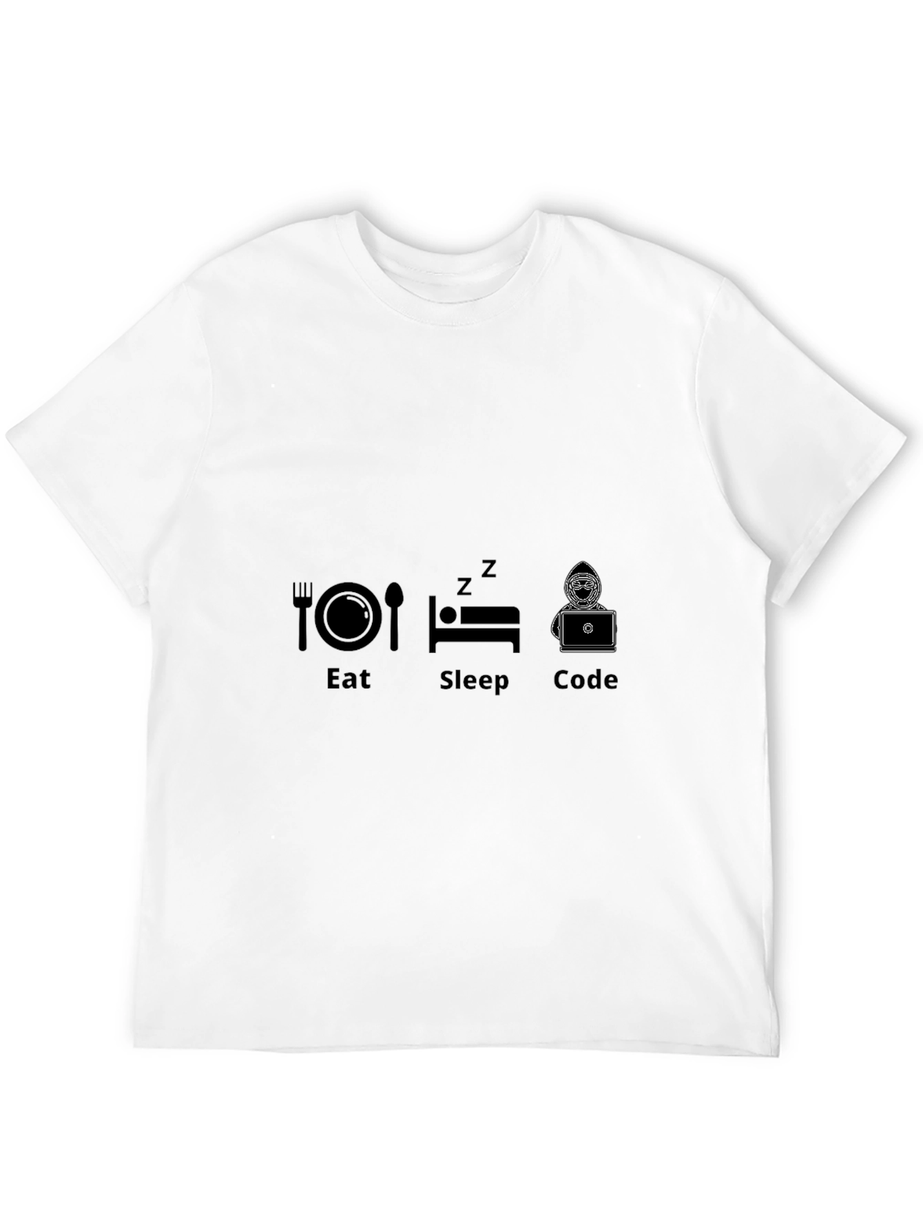 Eat Sleep Code T-Shirt - Programmer Gift