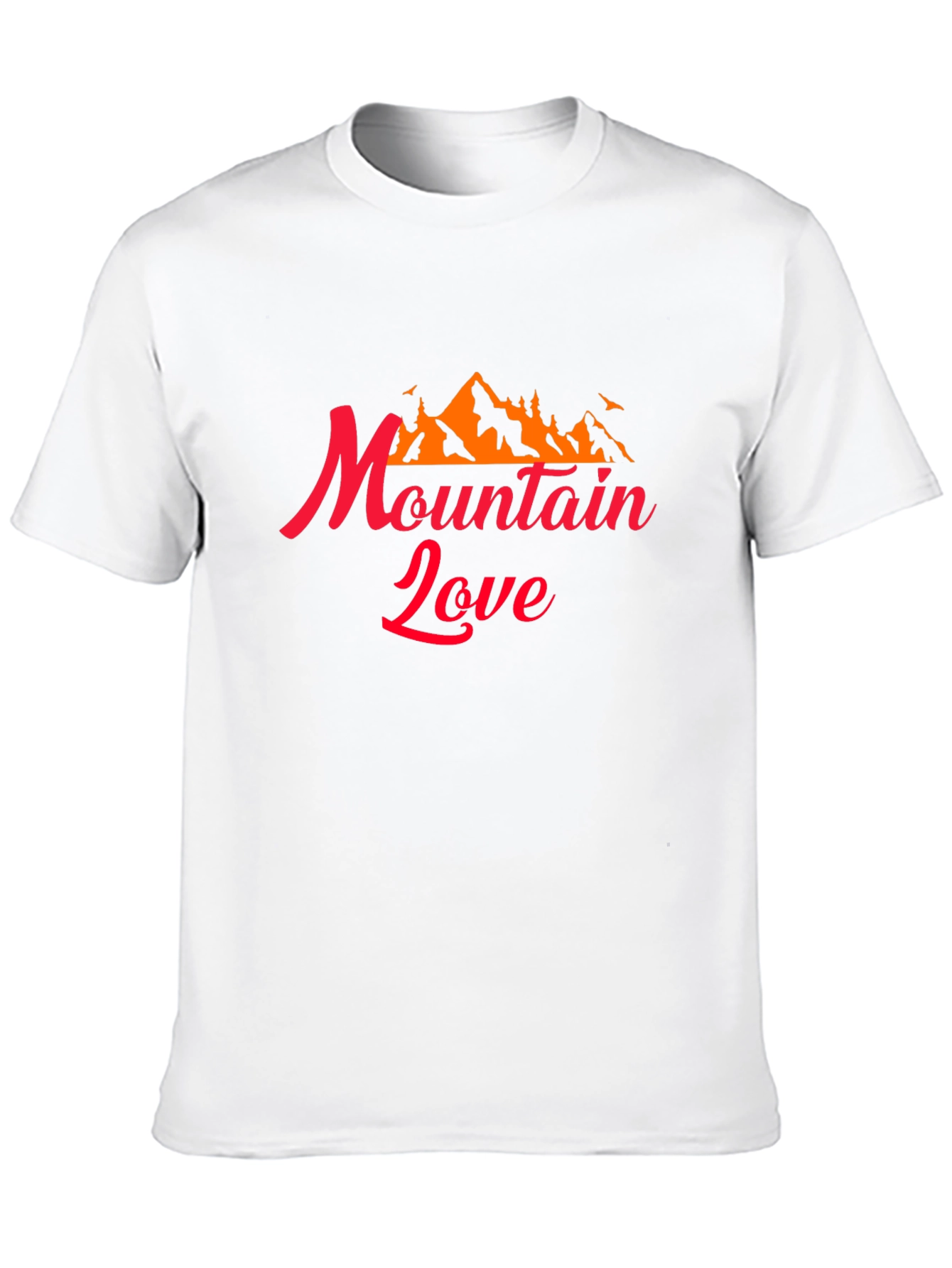 Mountain Love Graphic Tee - Black