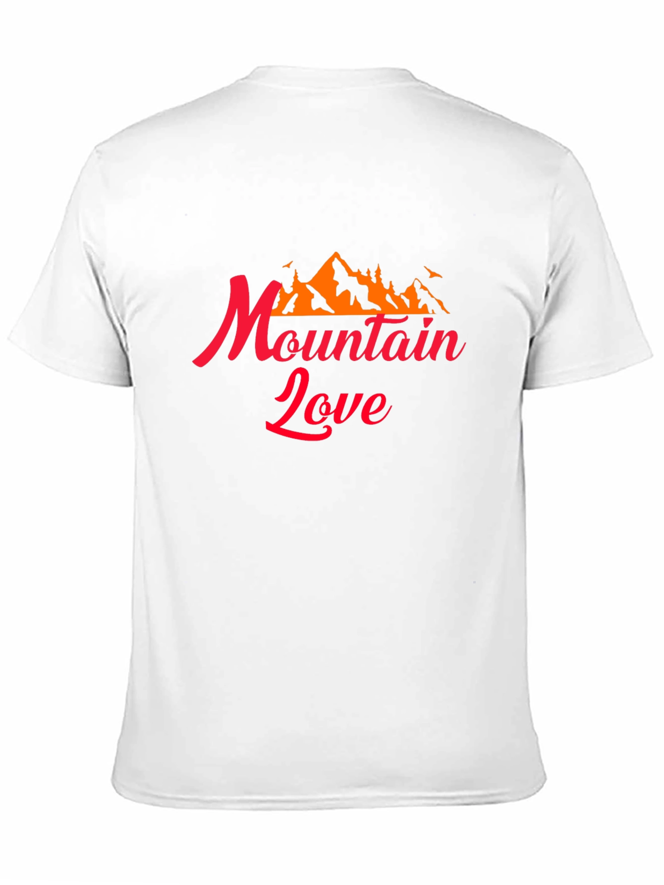 Mountain Love Graphic Tee - Black